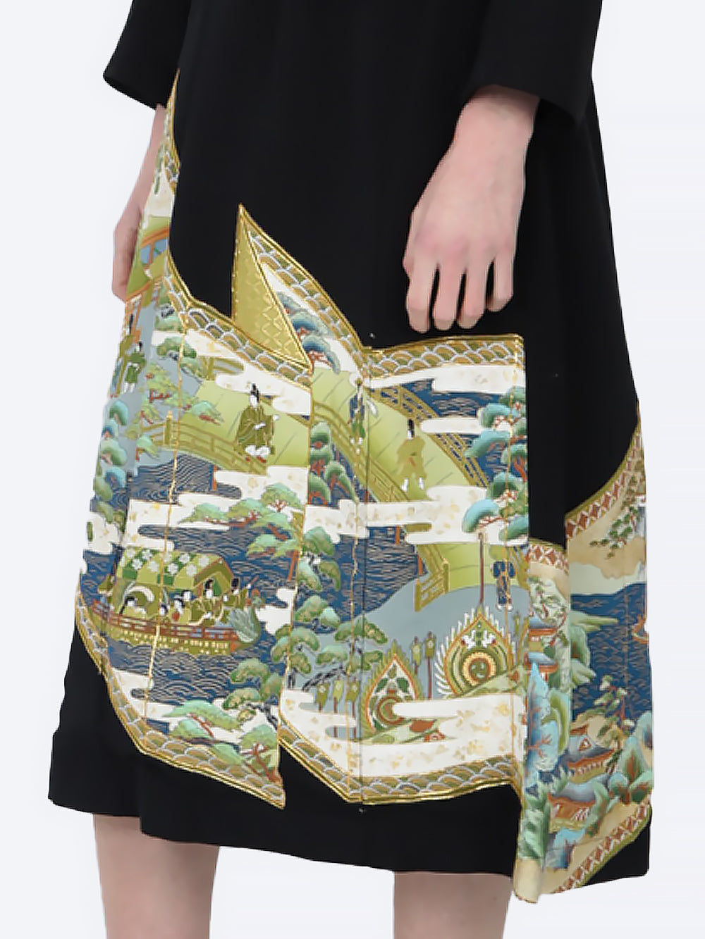 Tomesode Silk Kimono Izzy Skirt
