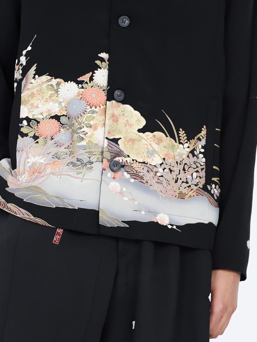 Tomesode Silk Kimono Jono Jacket