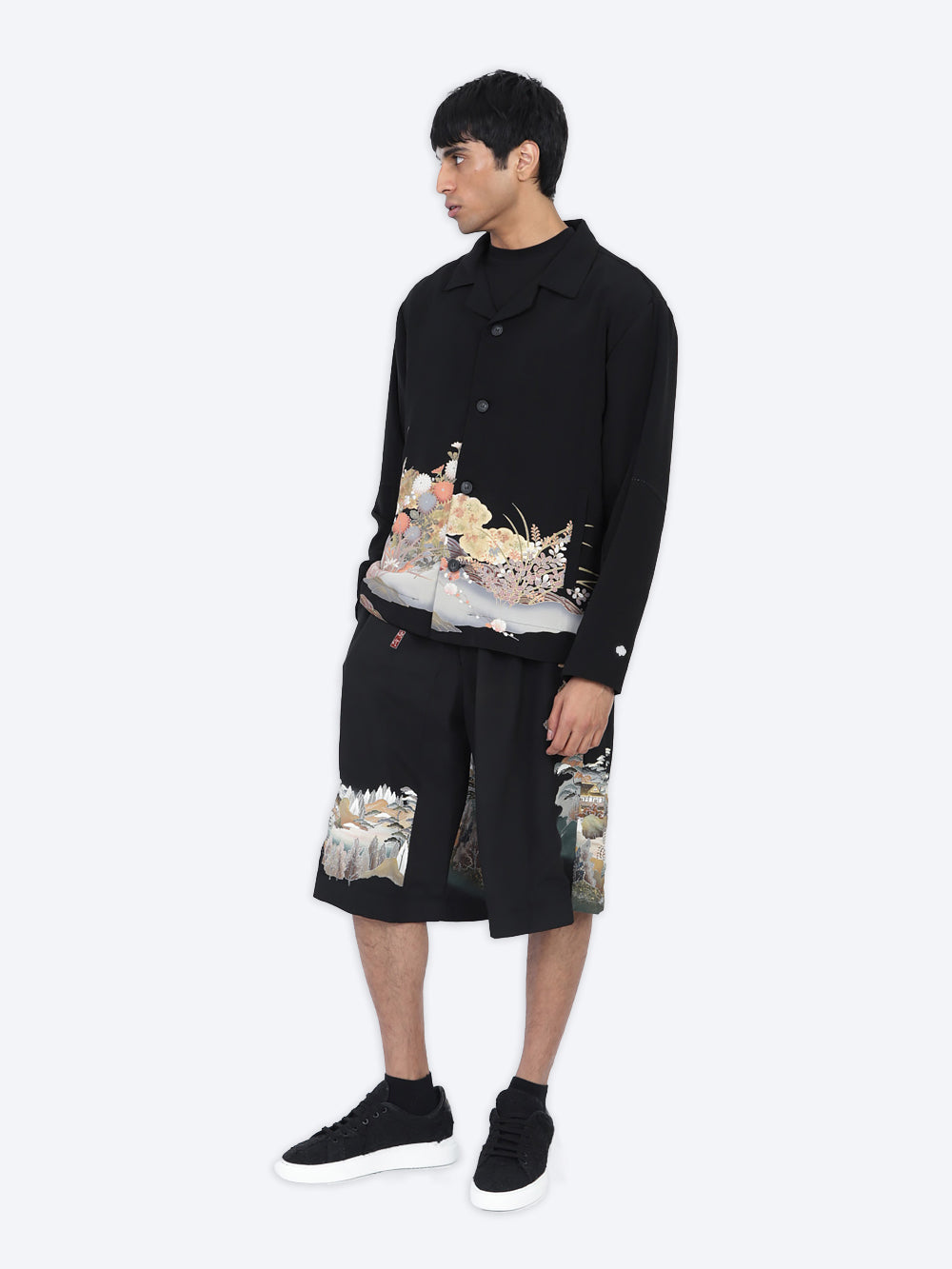 Tomesode Silk Kimono Jono Jacket