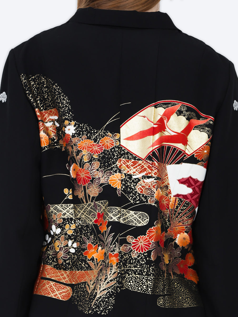 Tomesode Silk Kimono Rawan Jacket