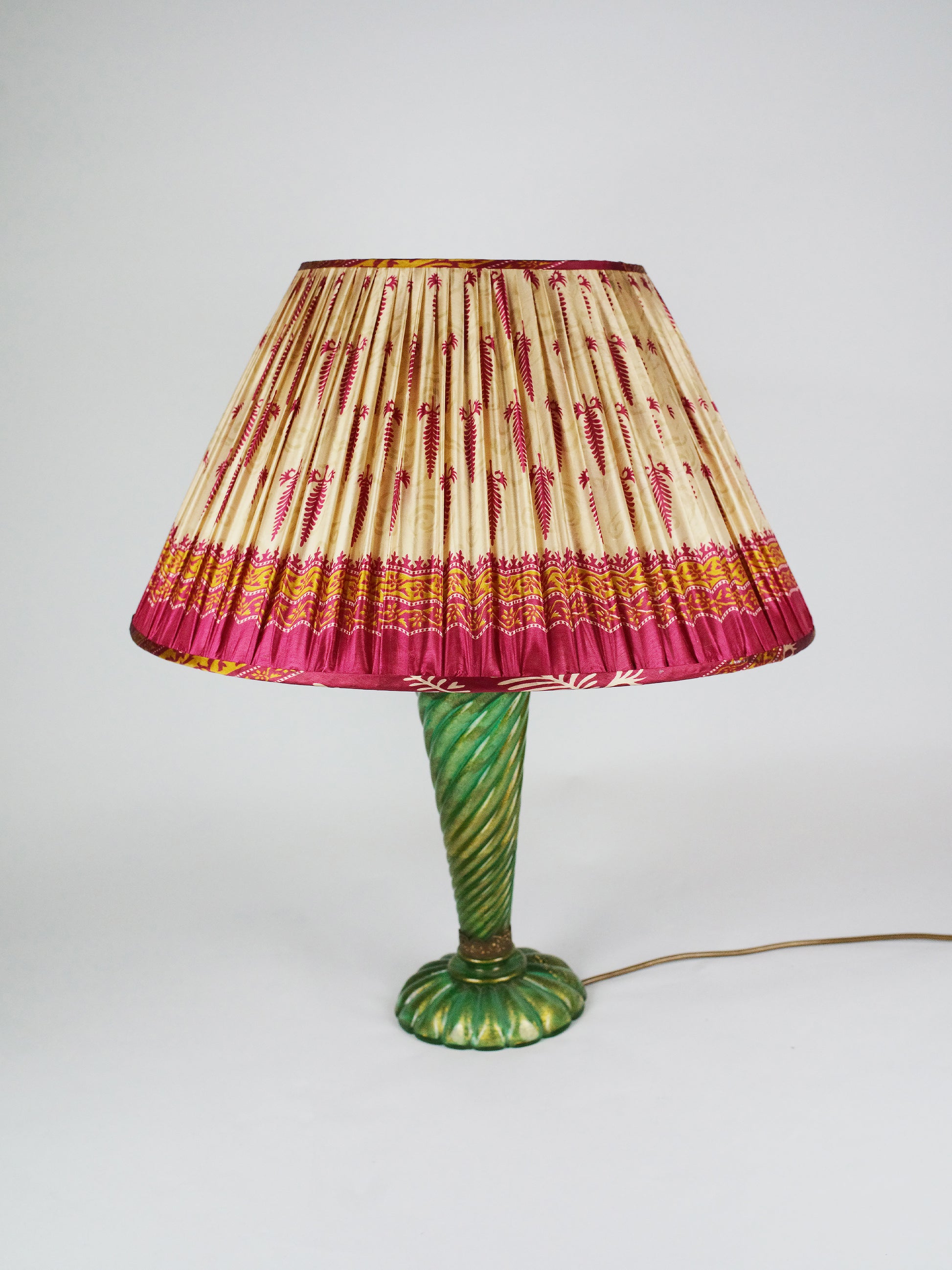 Vintage Silk Sari Lampshade | 005