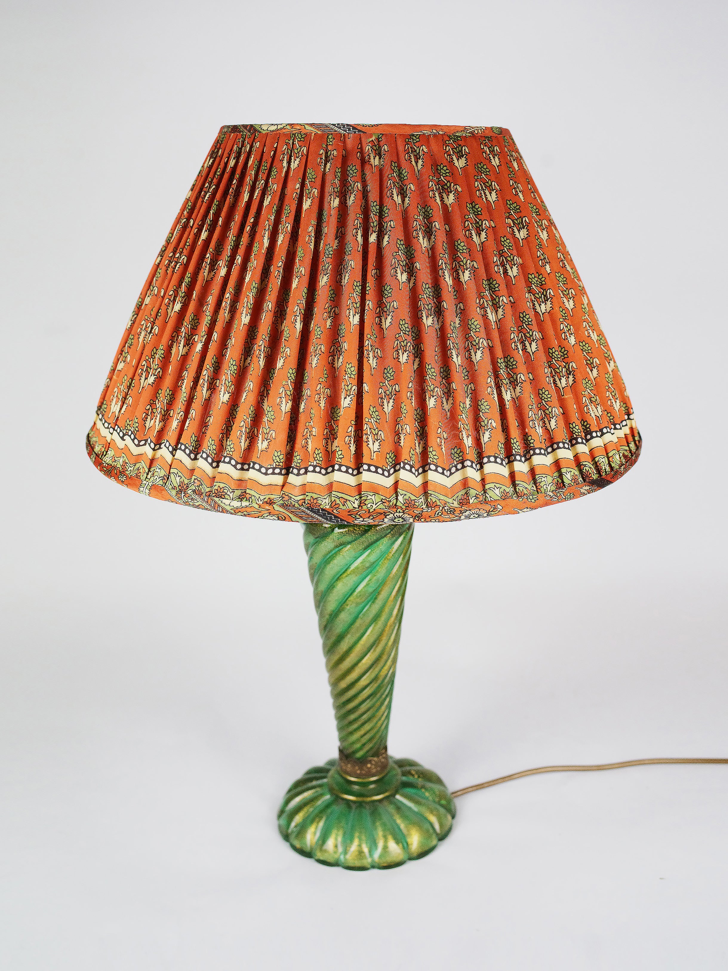 Vintage Silk Sari Lampshade | 011