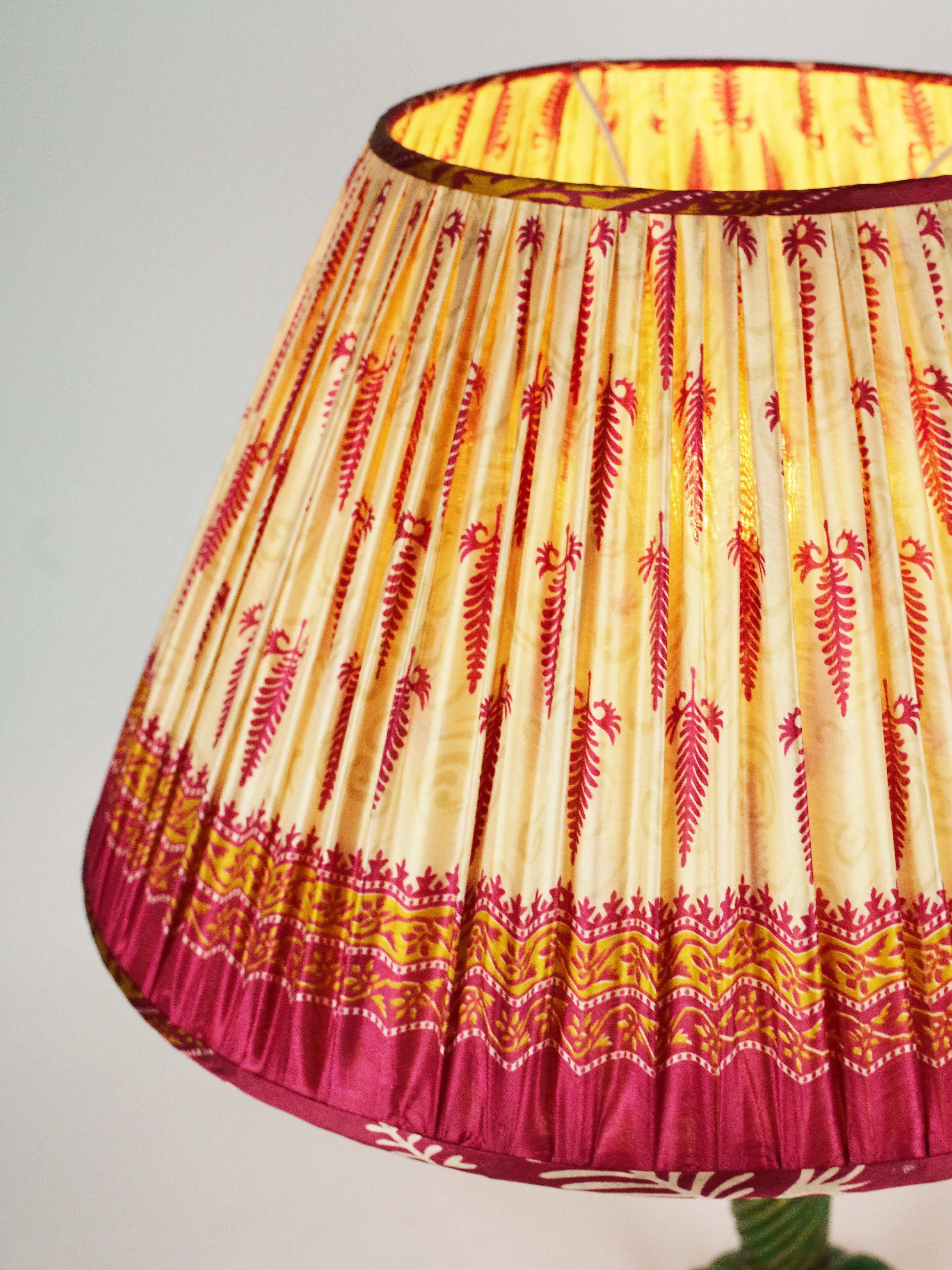 Vintage Silk Sari Lampshade | 012