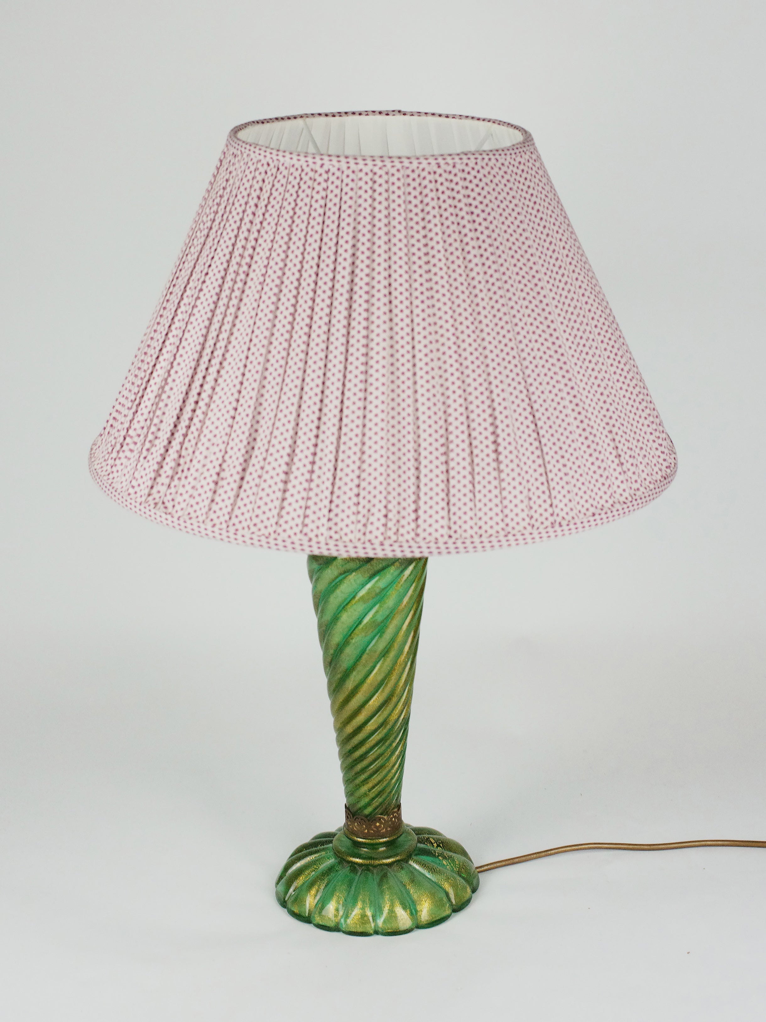 19th Century French Cotton Lampshade | 013