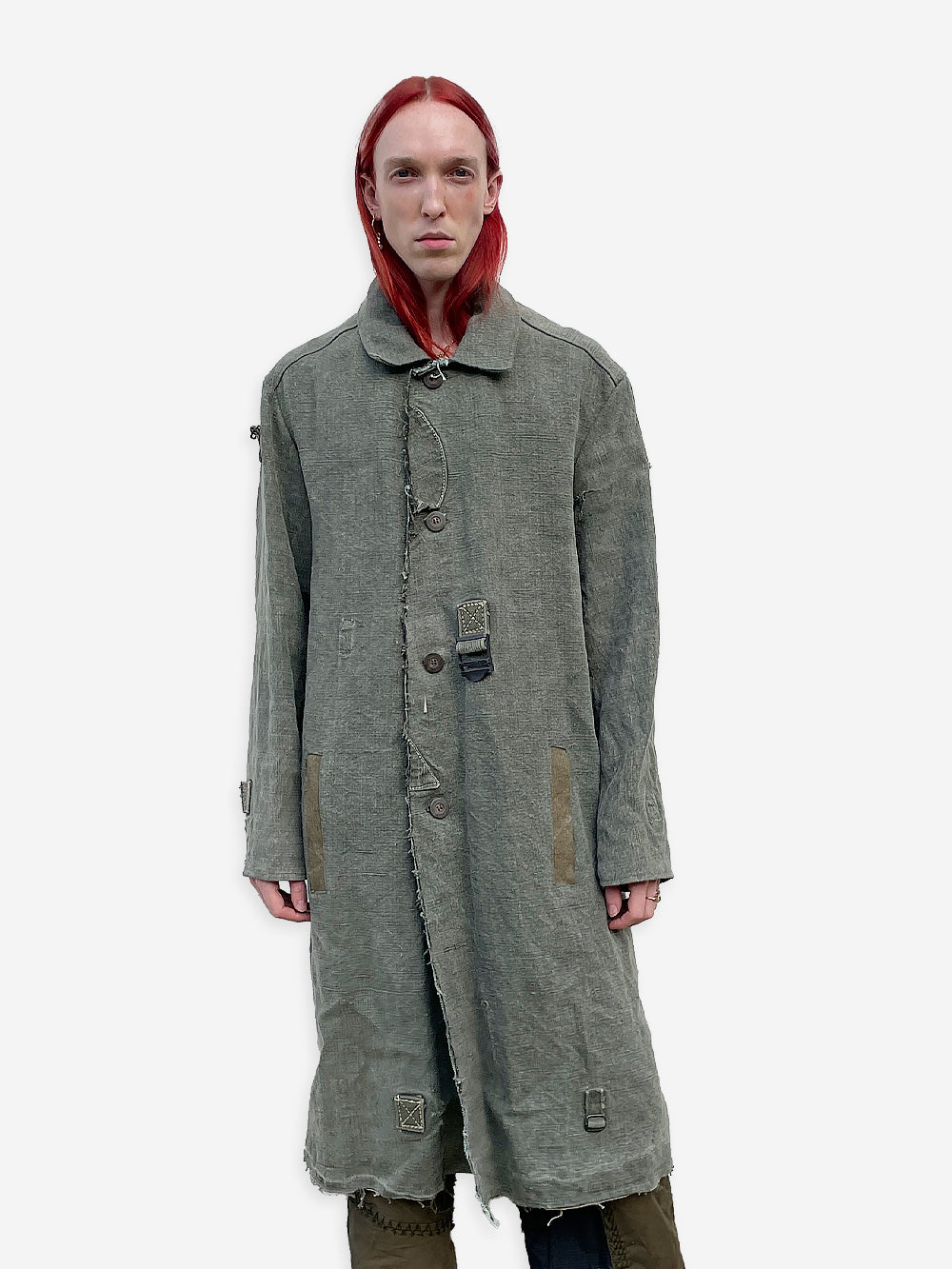 Vintage Military Canvas Rufus Coat