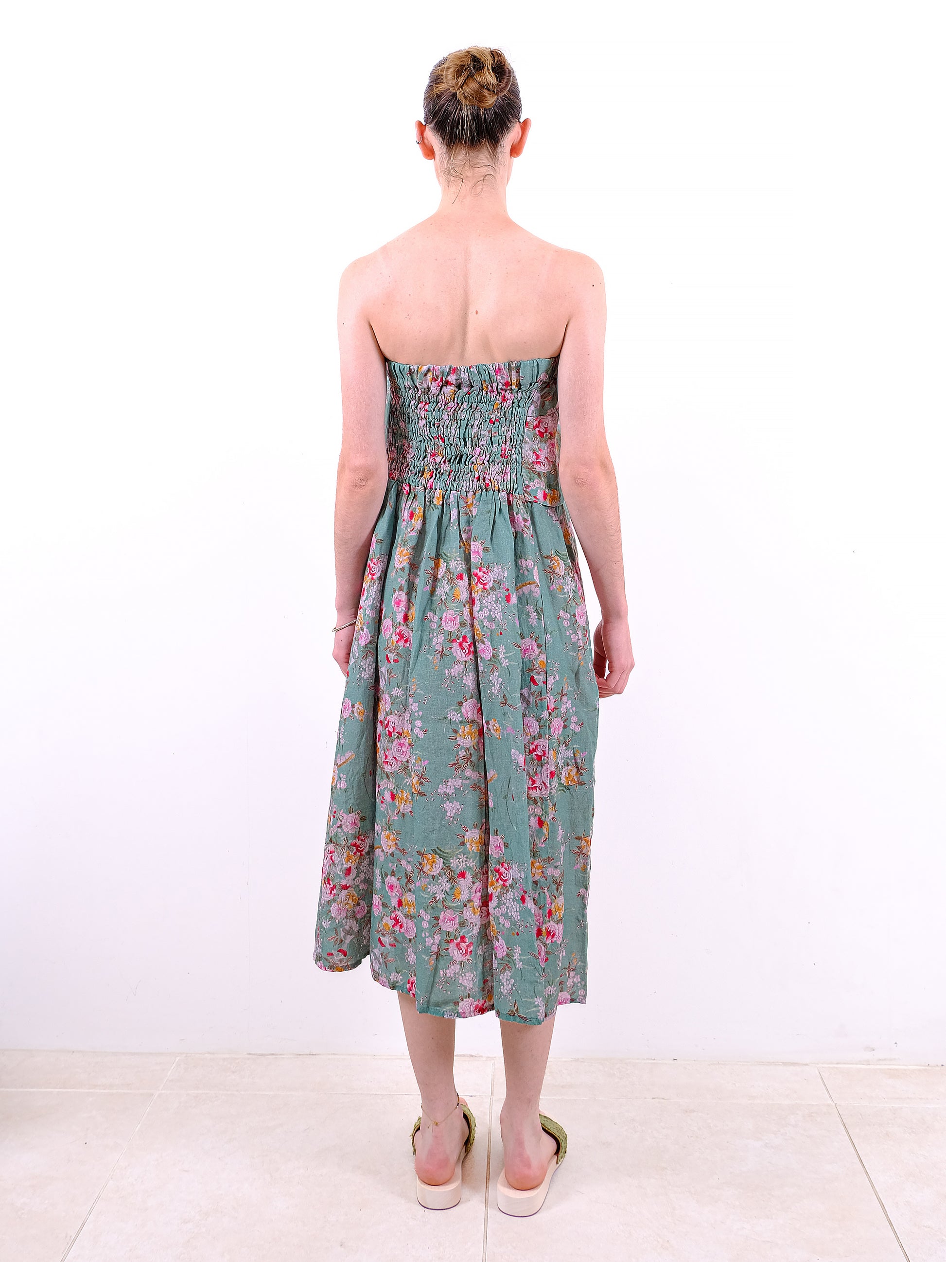 Vintage Linen Lily Skirt Dress