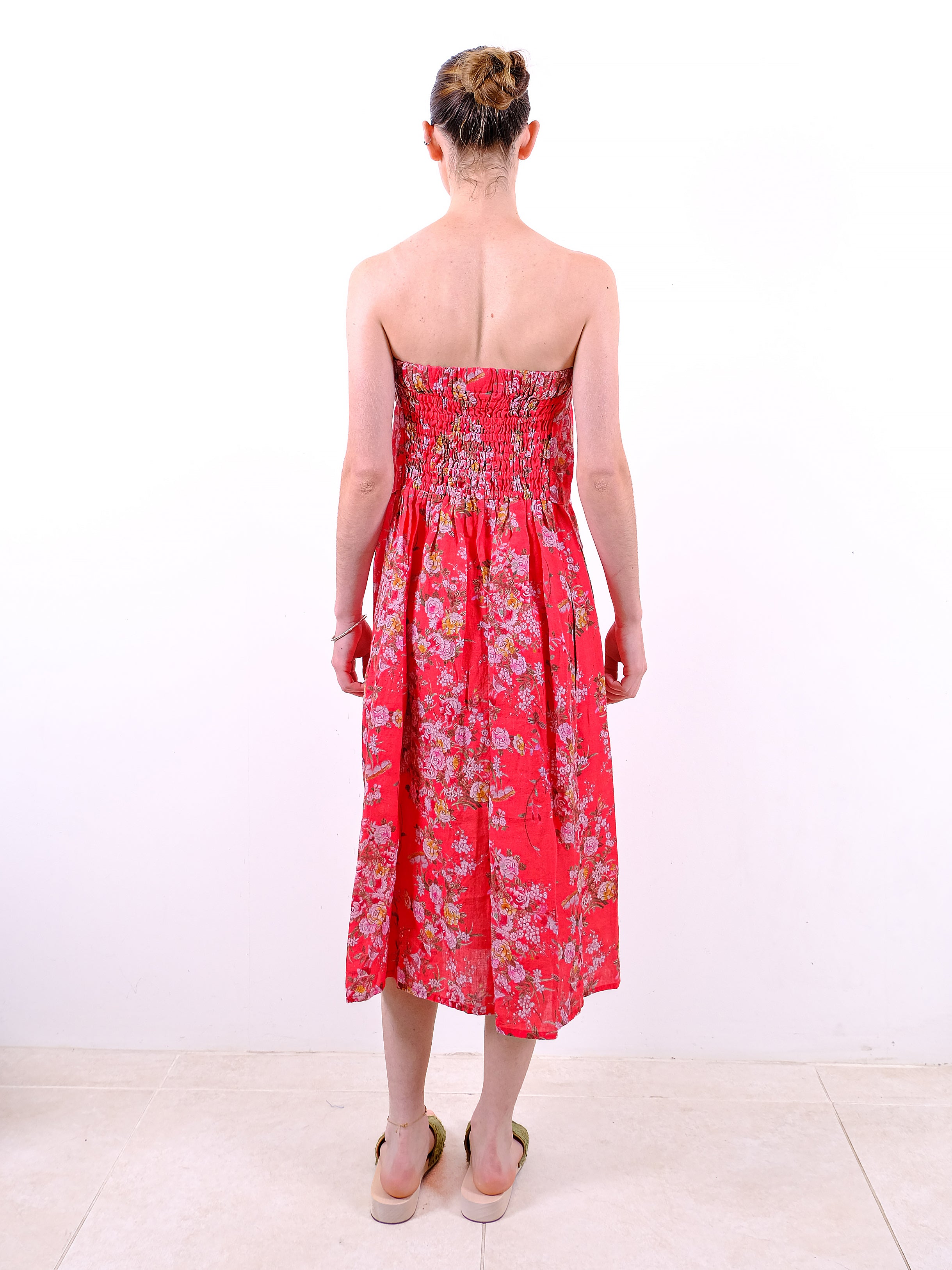 Vintage Linen Lily Skirt Dress