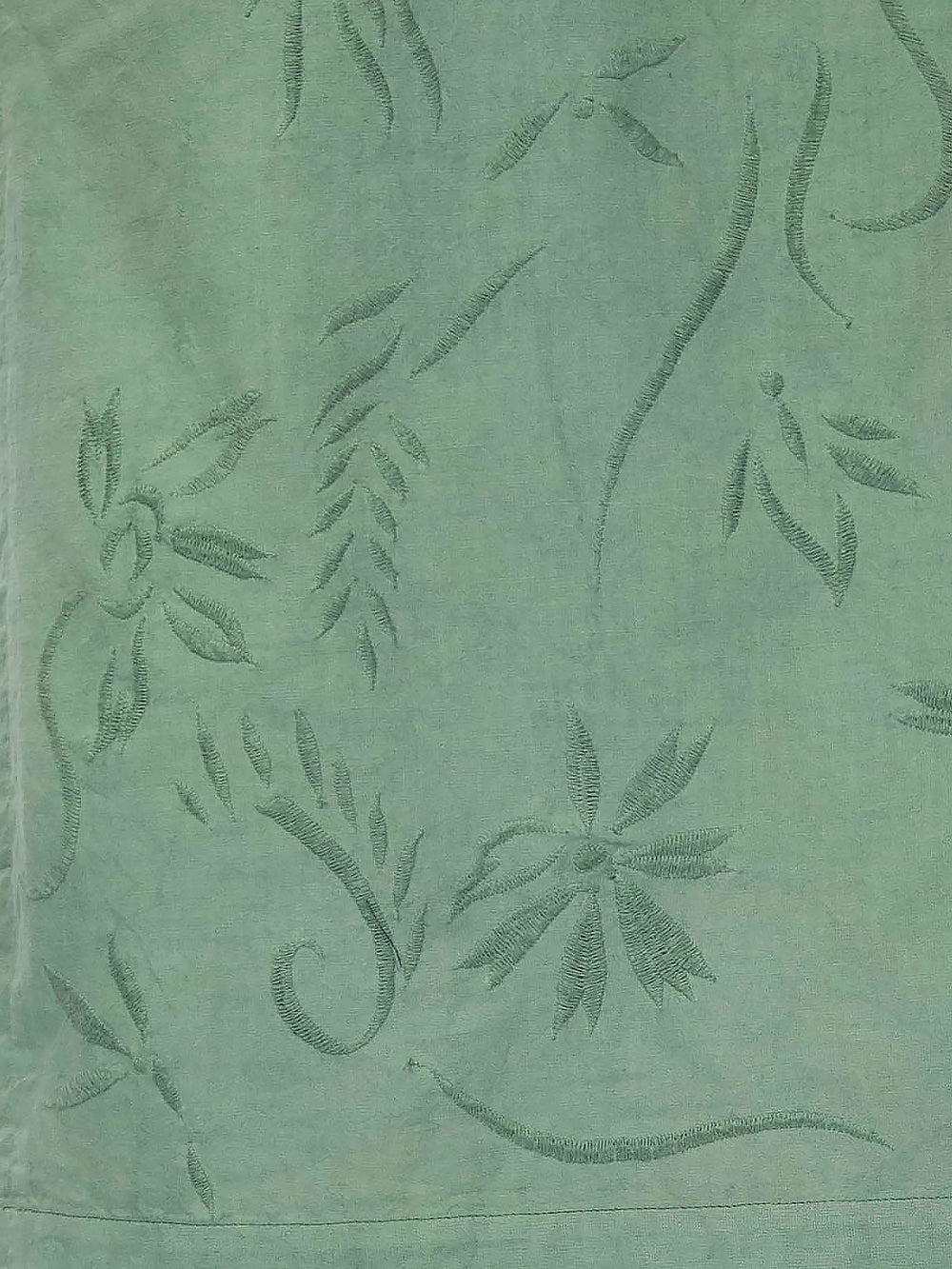 Vintage Embroidered Poplin Louisa Skirt