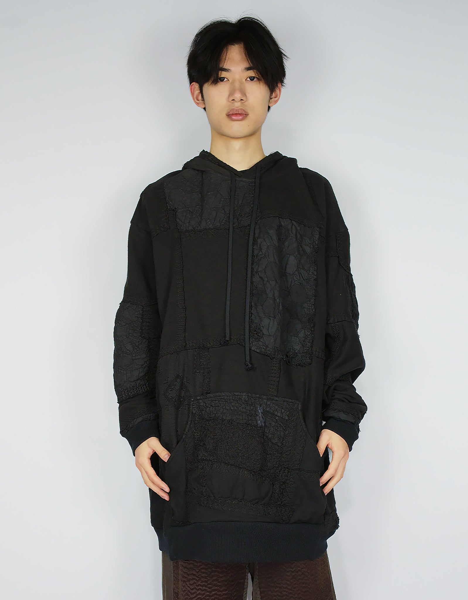 1920s Patchwork 95cm Length Masaki Hoodie