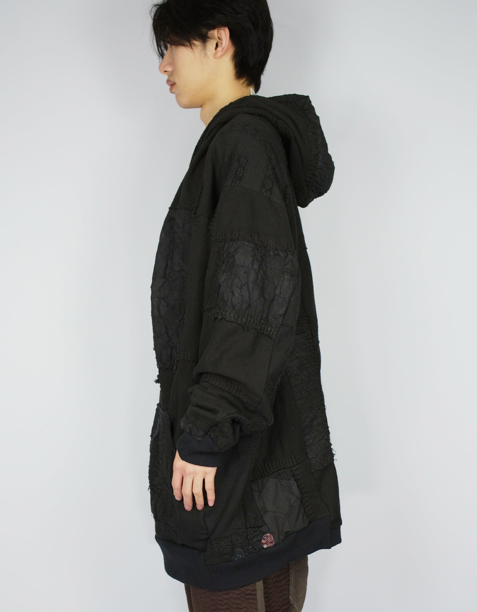 1920s Patchwork 95cm Length Masaki Hoodie