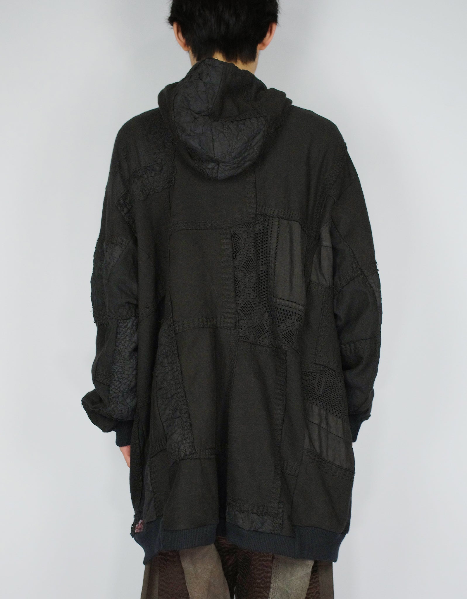 1920s Patchwork 95cm Length Masaki Hoodie