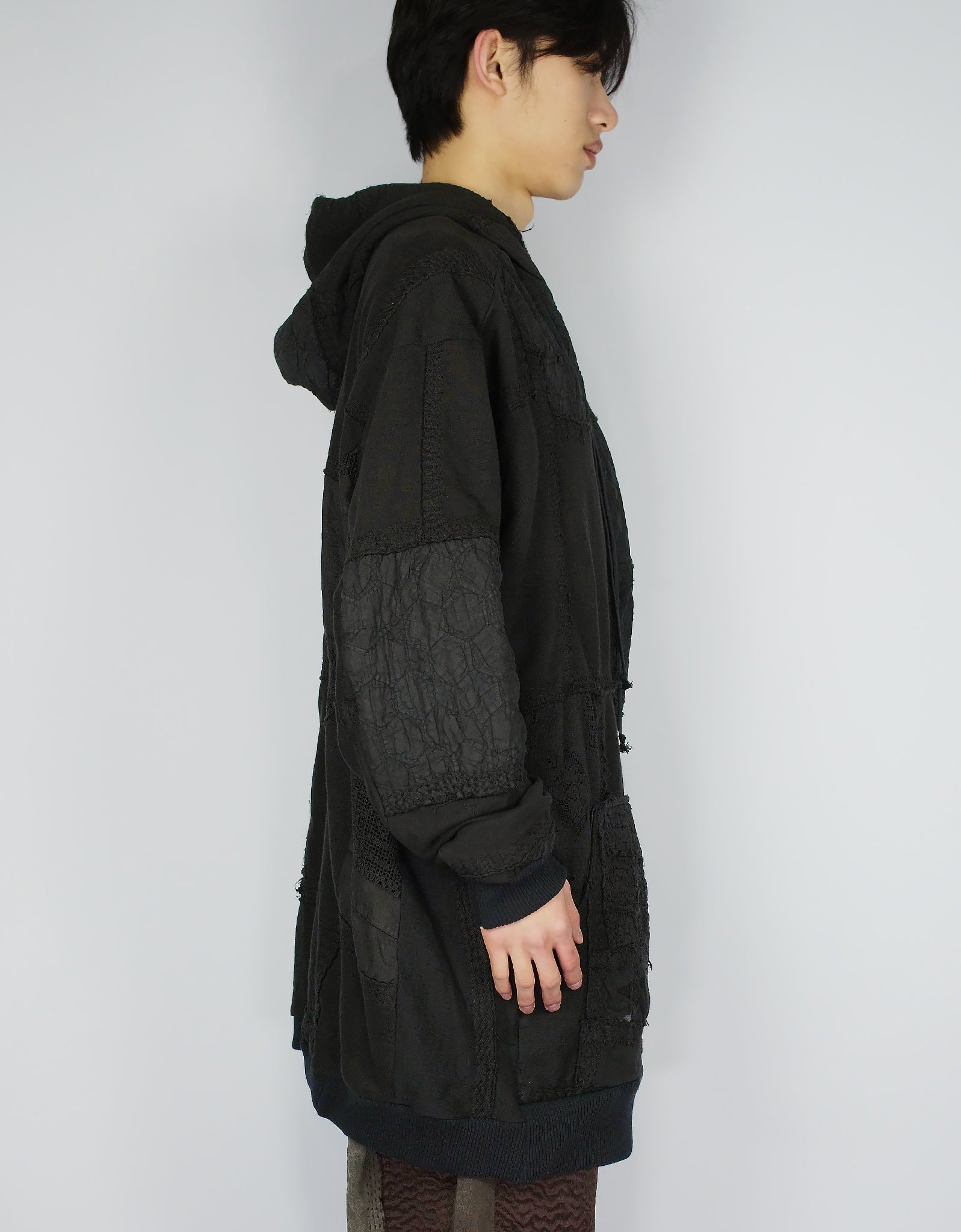 1920s Patchwork 95cm Length Masaki Hoodie