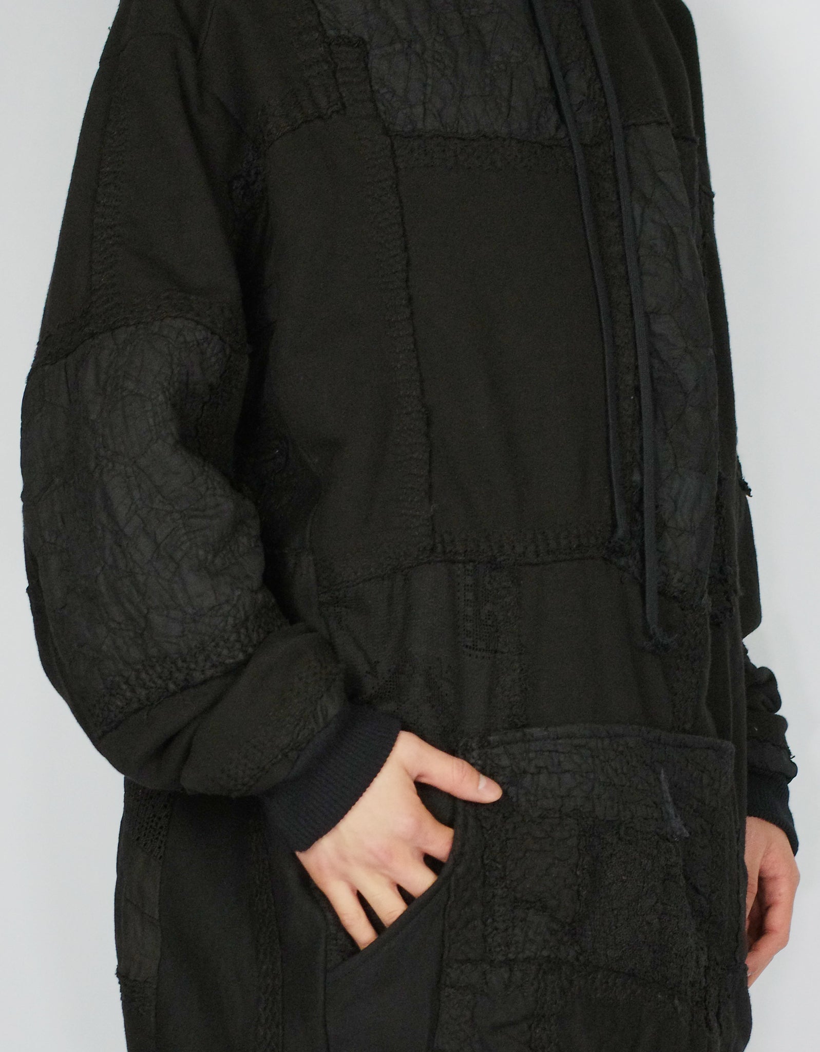 1920s Patchwork 95cm Length Masaki Hoodie