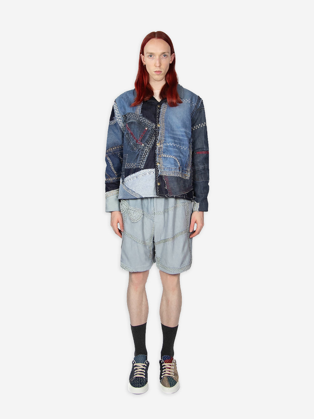 Vintage Denim Re-Patch Milo Blazer