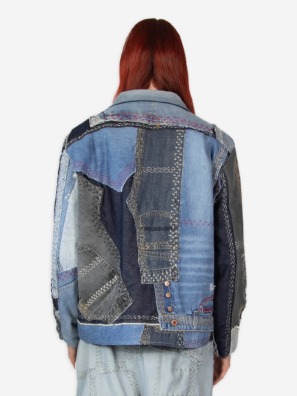 Vintage Denim Re-Patch Milo Blazer