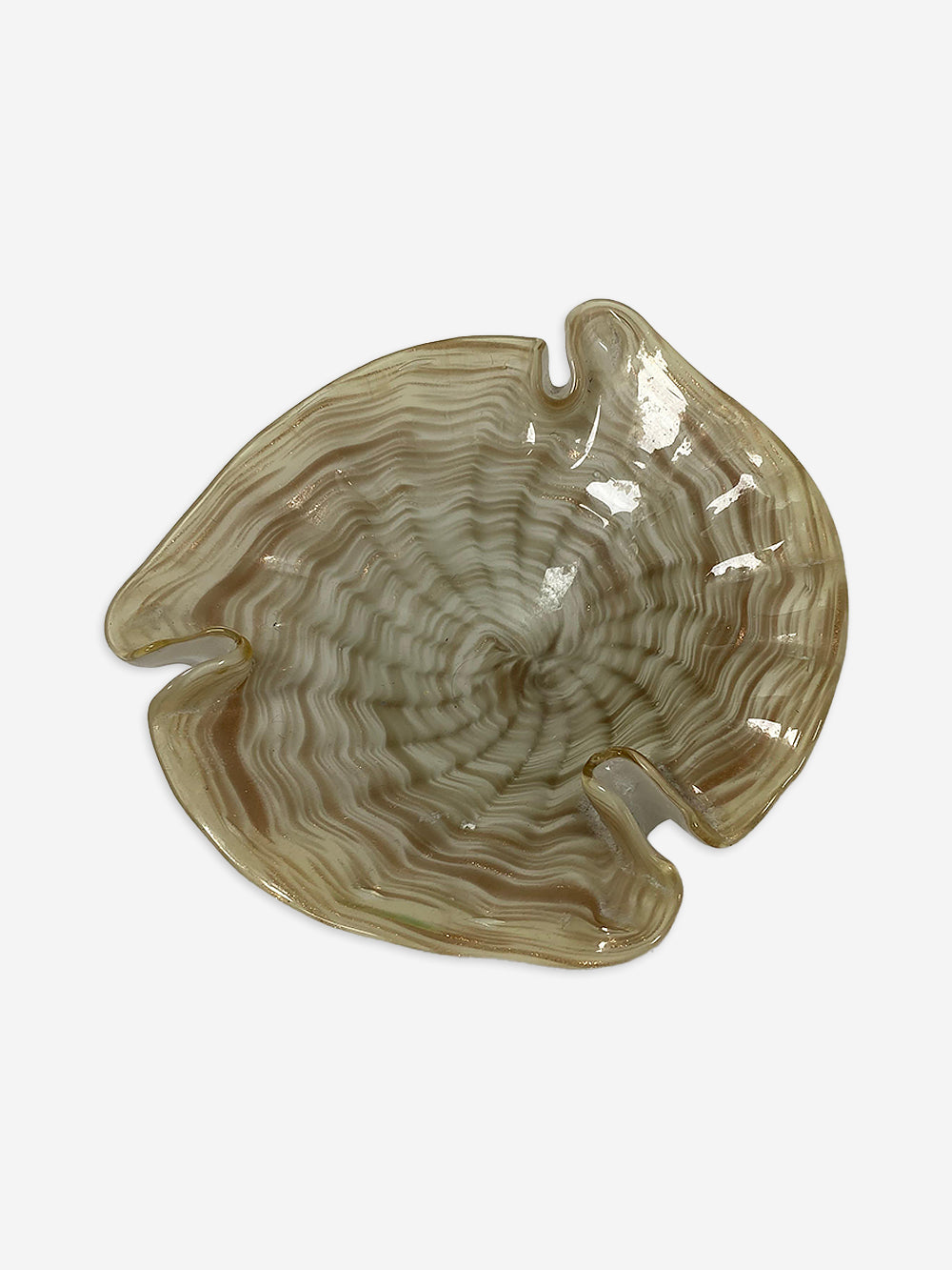 Vintage Murano Glass Shell Dish | 023