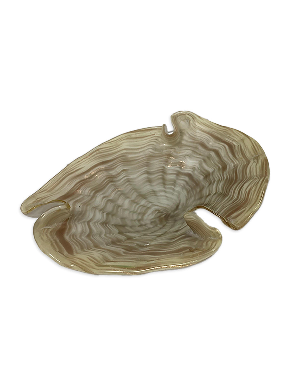 Vintage Murano Glass Shell Dish | 023