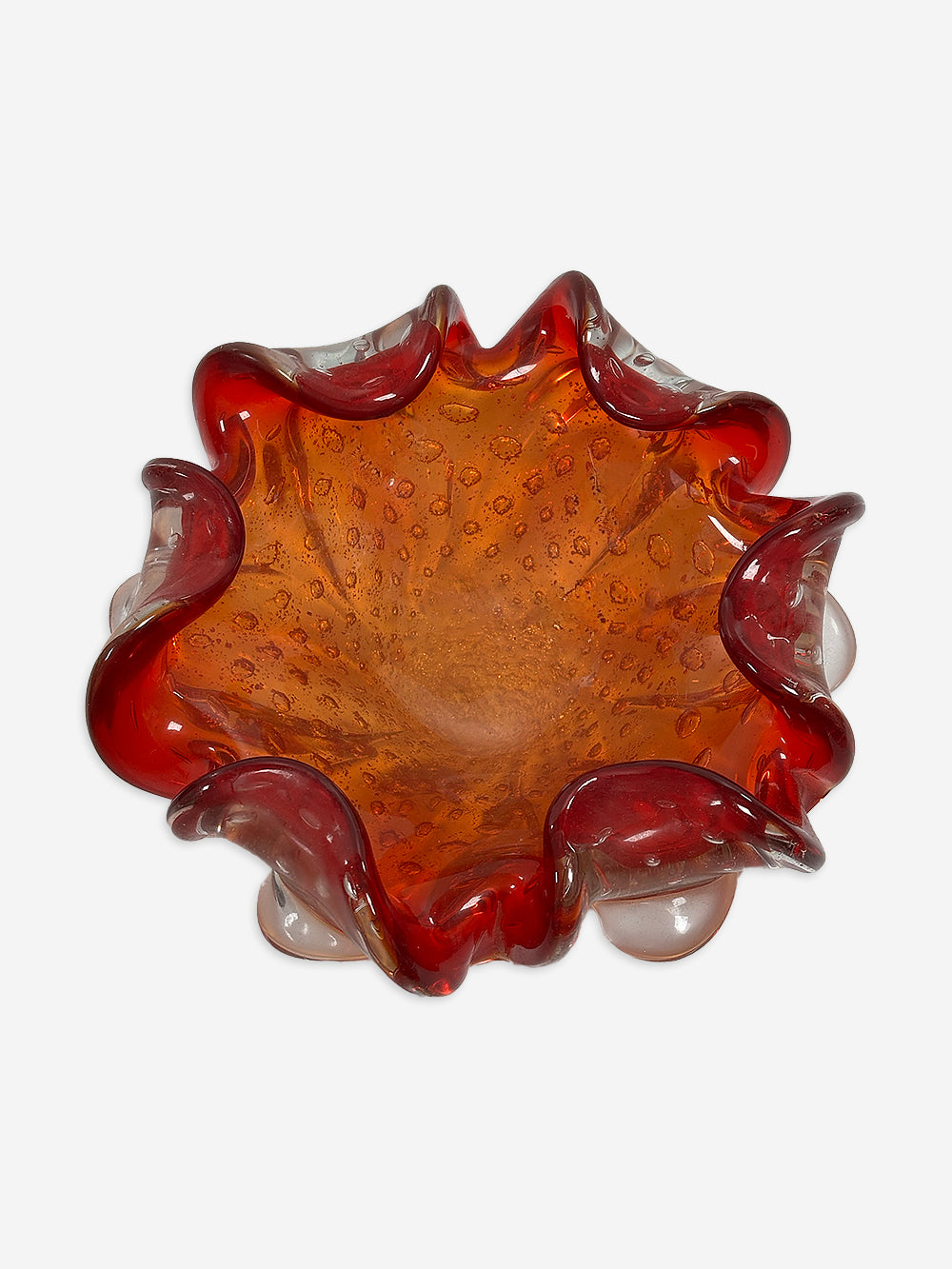 1940s Murano Glass Flower Bowl | 018