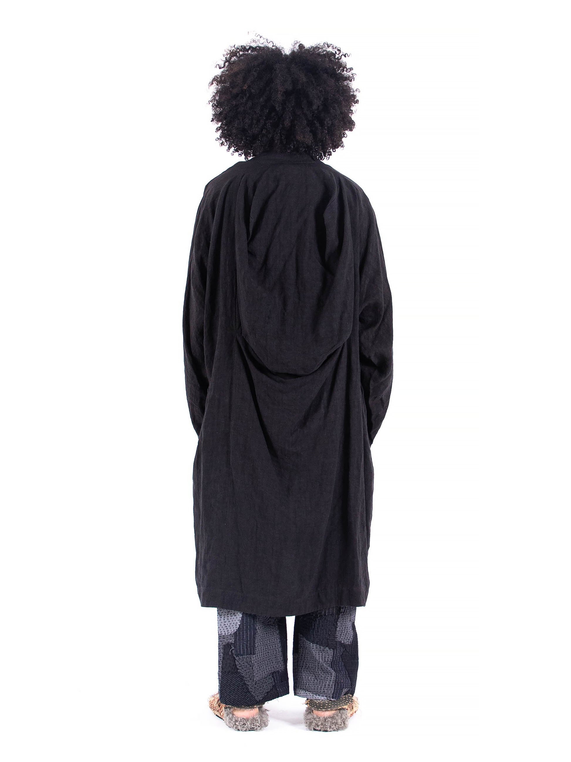 19th Century Hemp Linen Parachute Coat