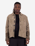 19th Century Chinese Piano Shawl Wadded Roy Jacket