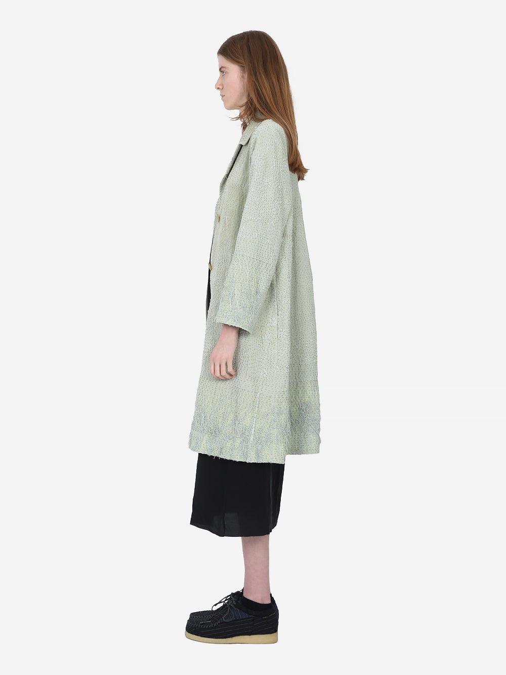 19th Century Chinese Piano Shawl Scarlett Coat