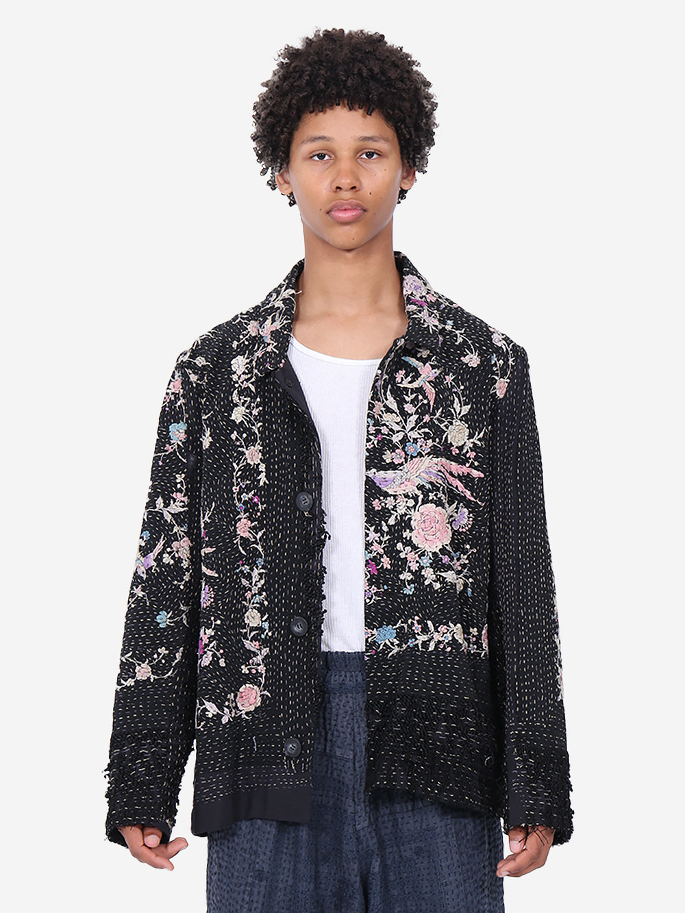 19th Century Chinese Piano Shawl Harry Jacket
