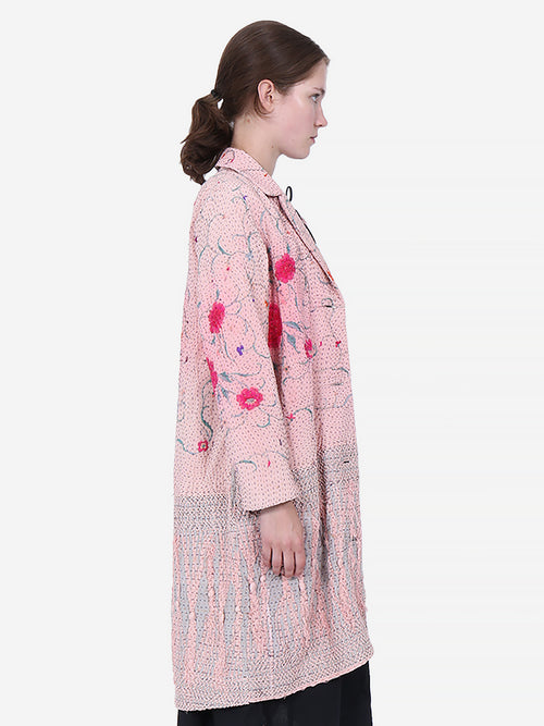 19th Century Chinese Piano Shawl Scarlett Coat