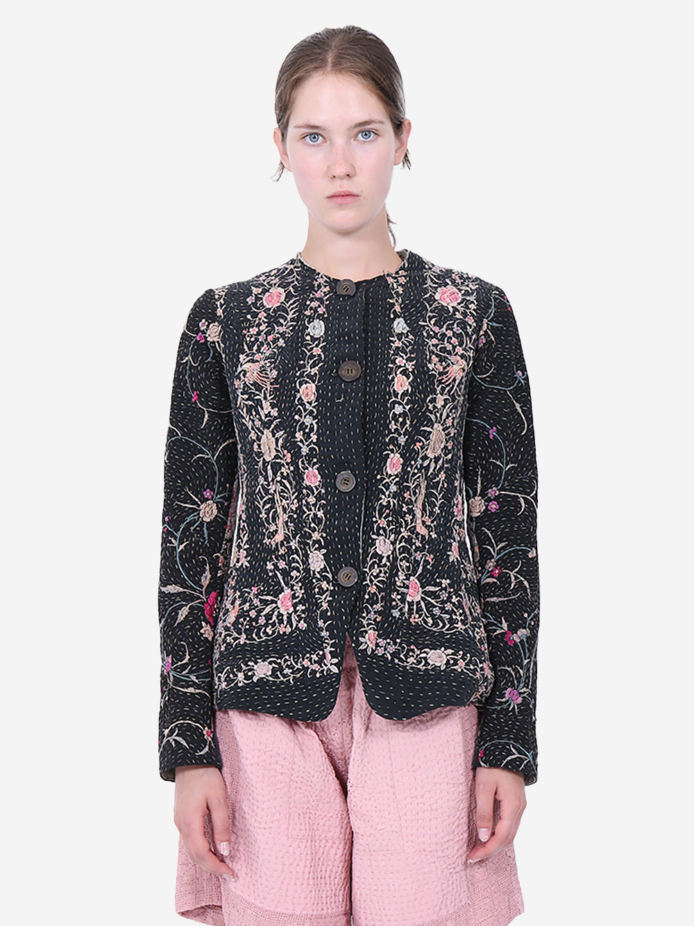 19th Century Chinese Piano Shawl Yoni Jacket