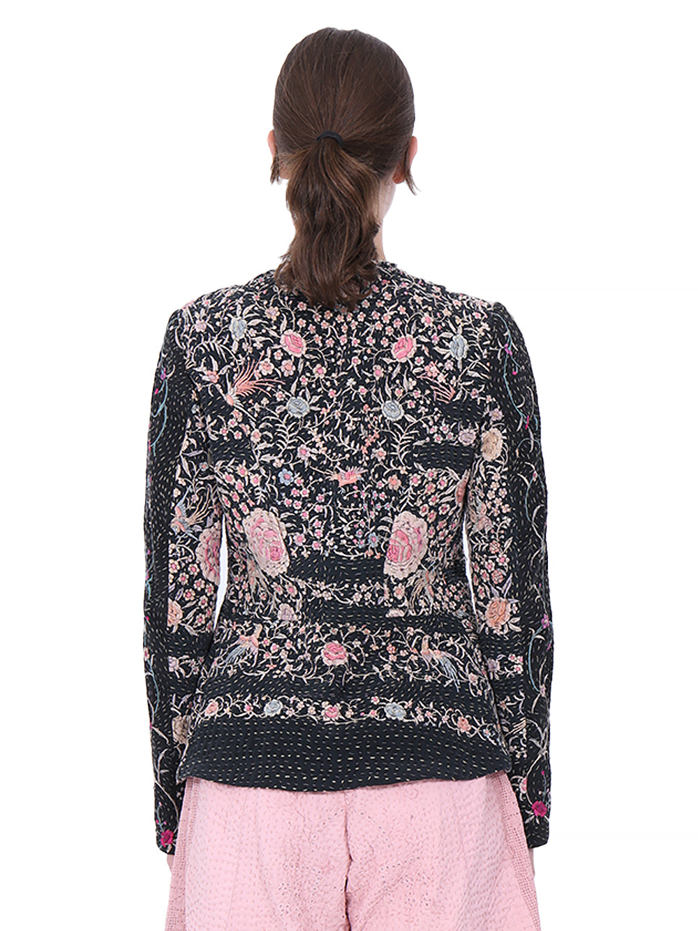 19th Century Chinese Piano Shawl Yoni Jacket