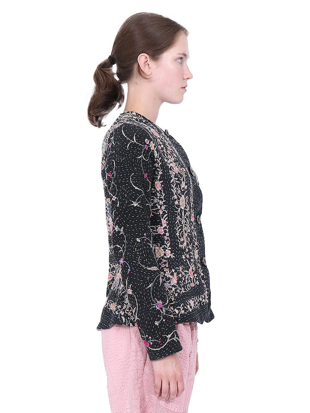 19th Century Chinese Piano Shawl Yoni Jacket