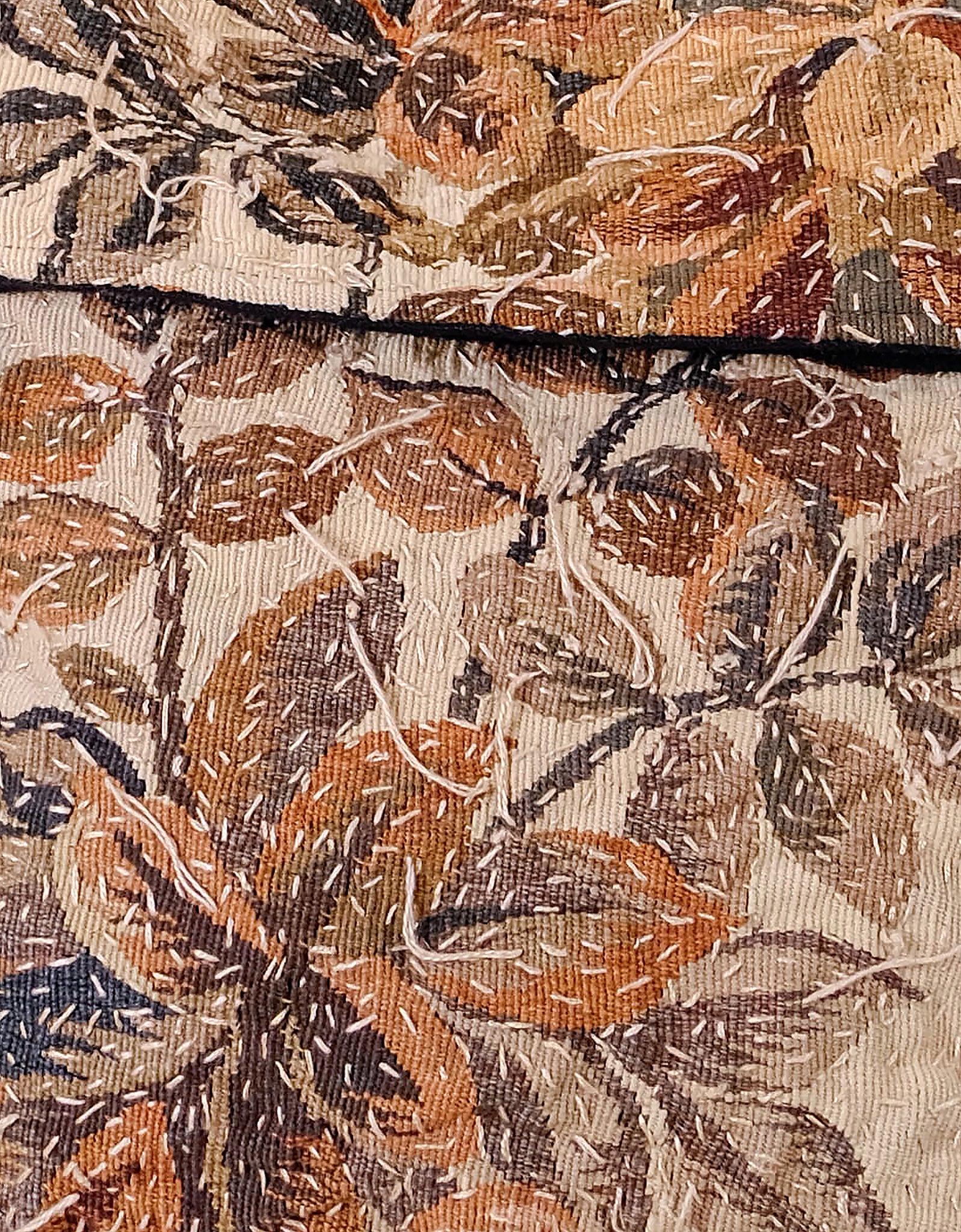 17th Century Tapestry Postman Bag