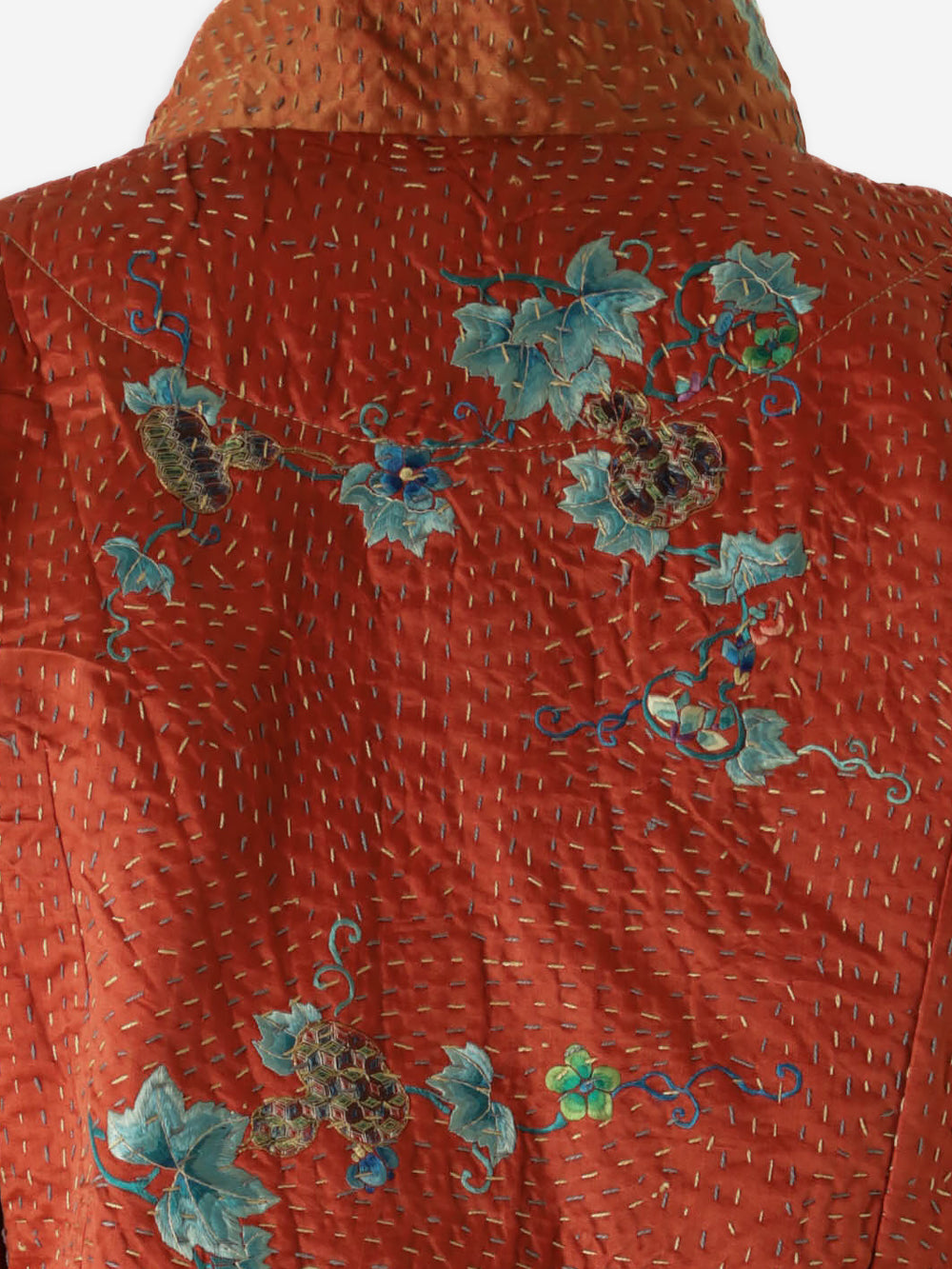 19th Century Qing Dynasty Silk Rawan Jacket