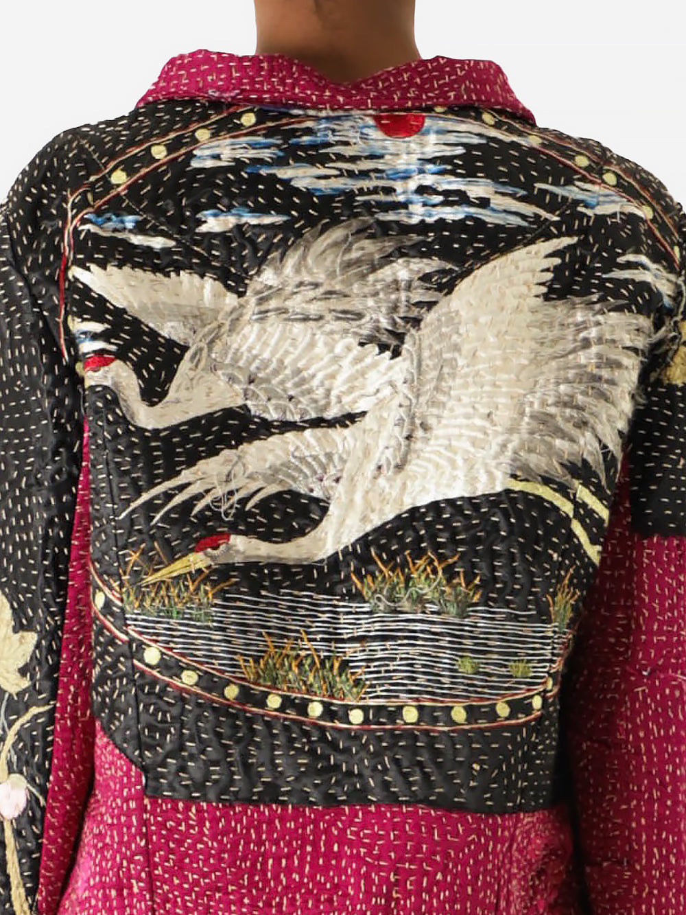 19th Century Qing Dynasty Silk Rawan Jacket
