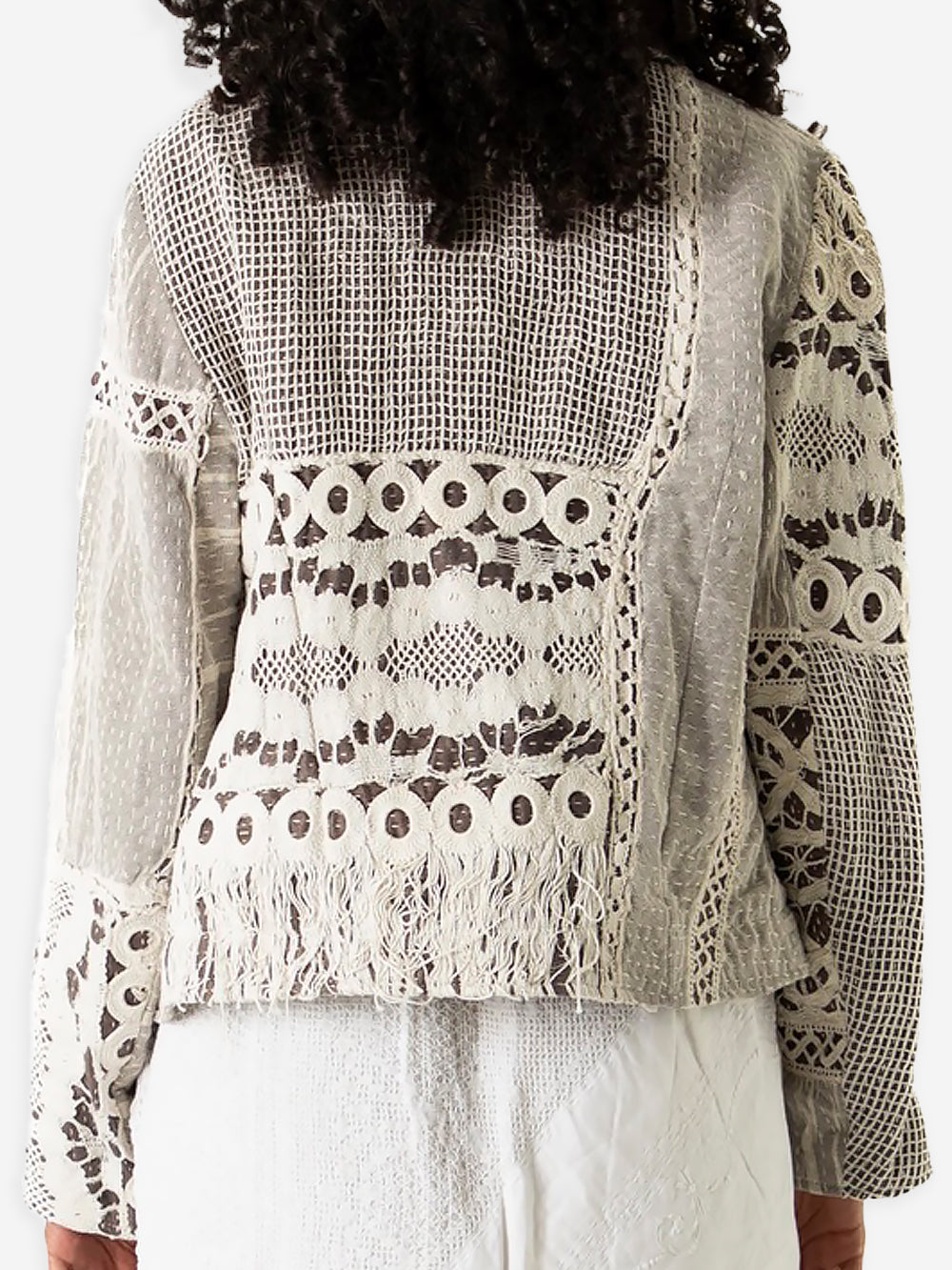 19th Century Lace Rawan Jacket