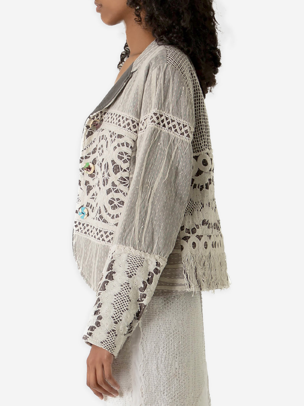 19th Century Lace Rawan Jacket