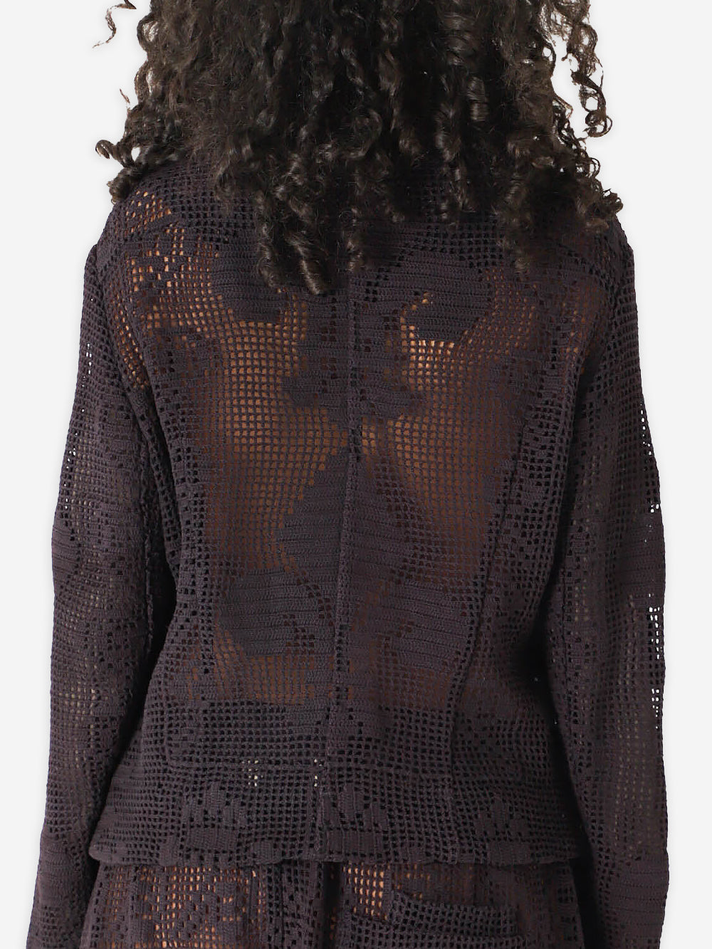 Antique Château Lace Poplin Rawan Jacket