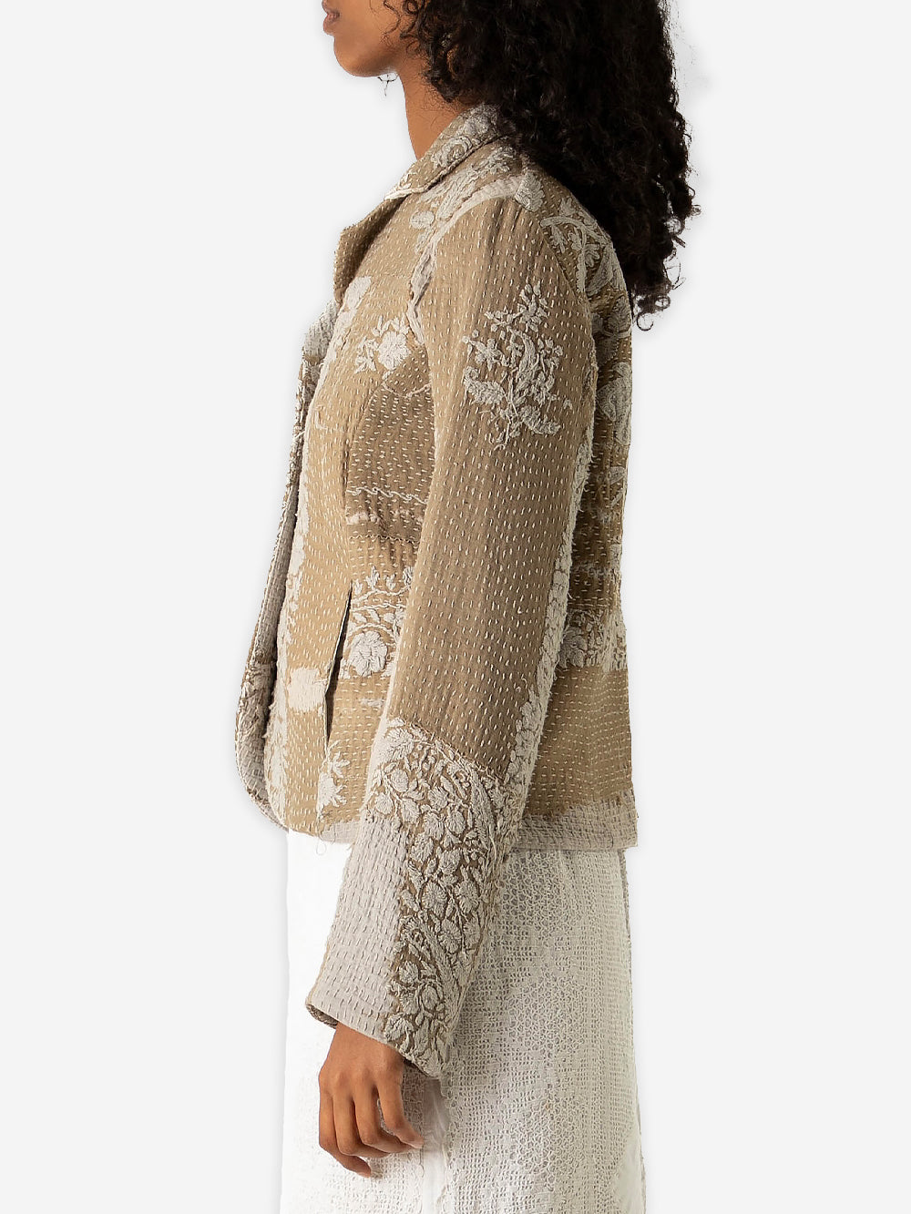 19th Century Embroidered Wool Rawan Jacket