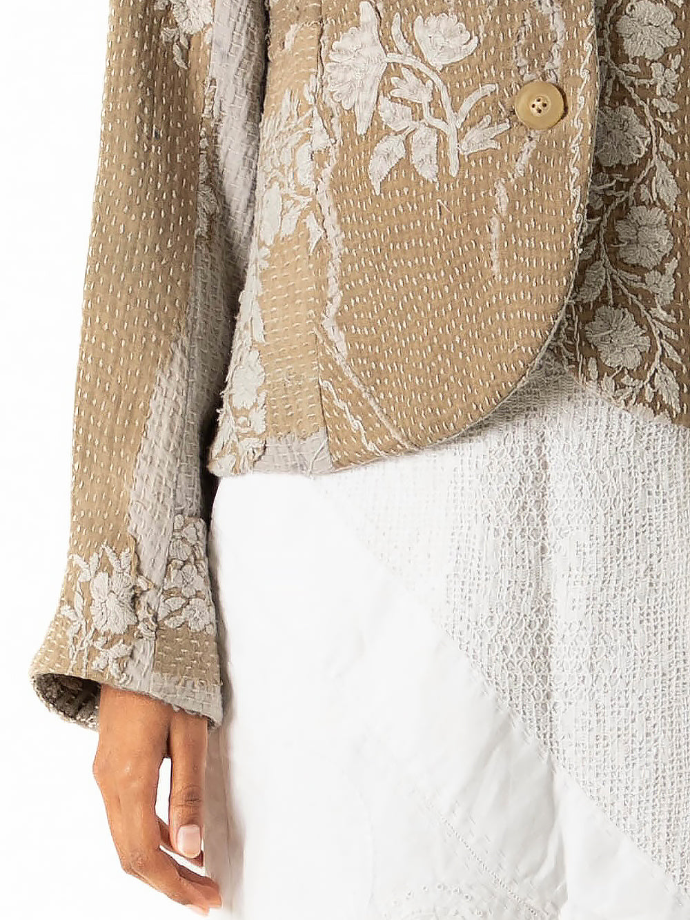 19th Century Embroidered Wool Rawan Jacket