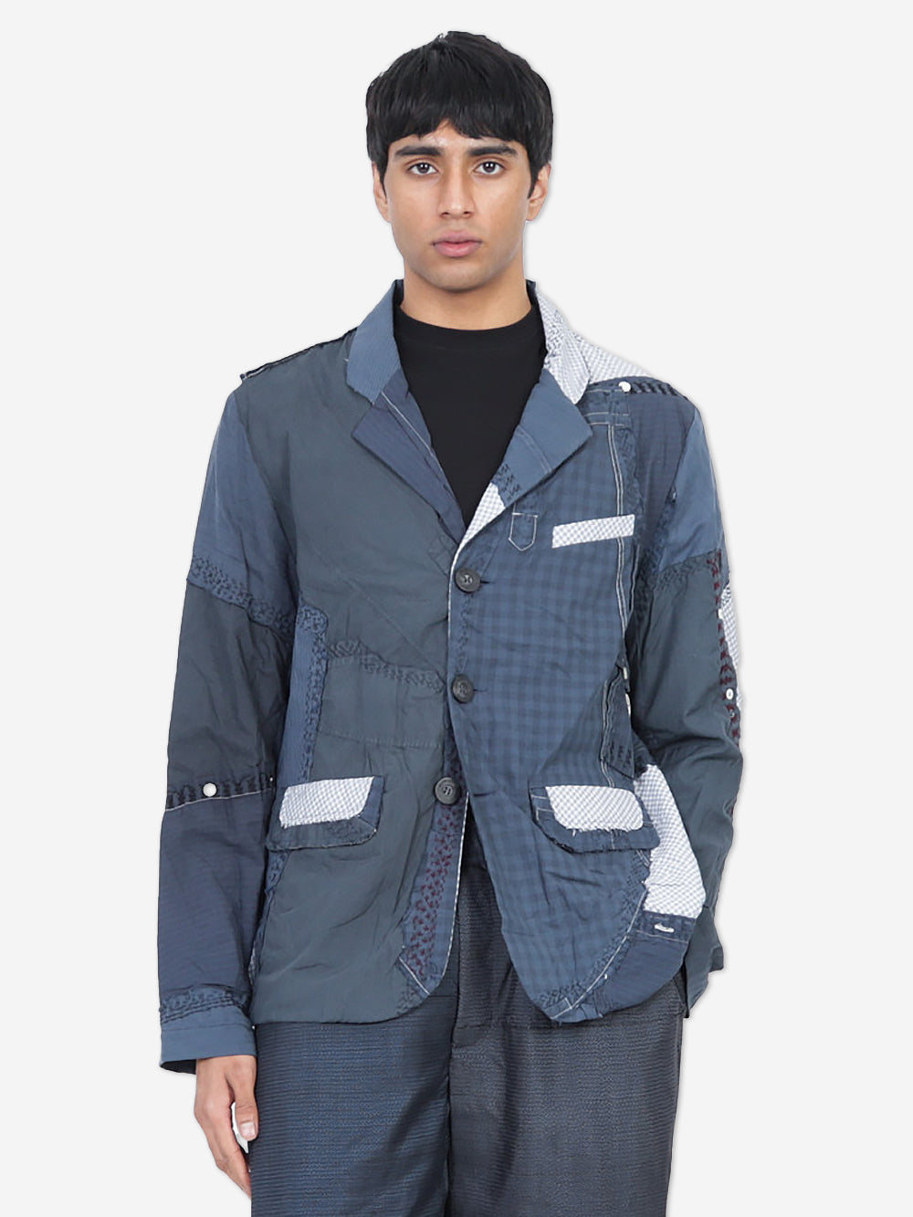 Vintage Shirting Repatch Milo Blazer