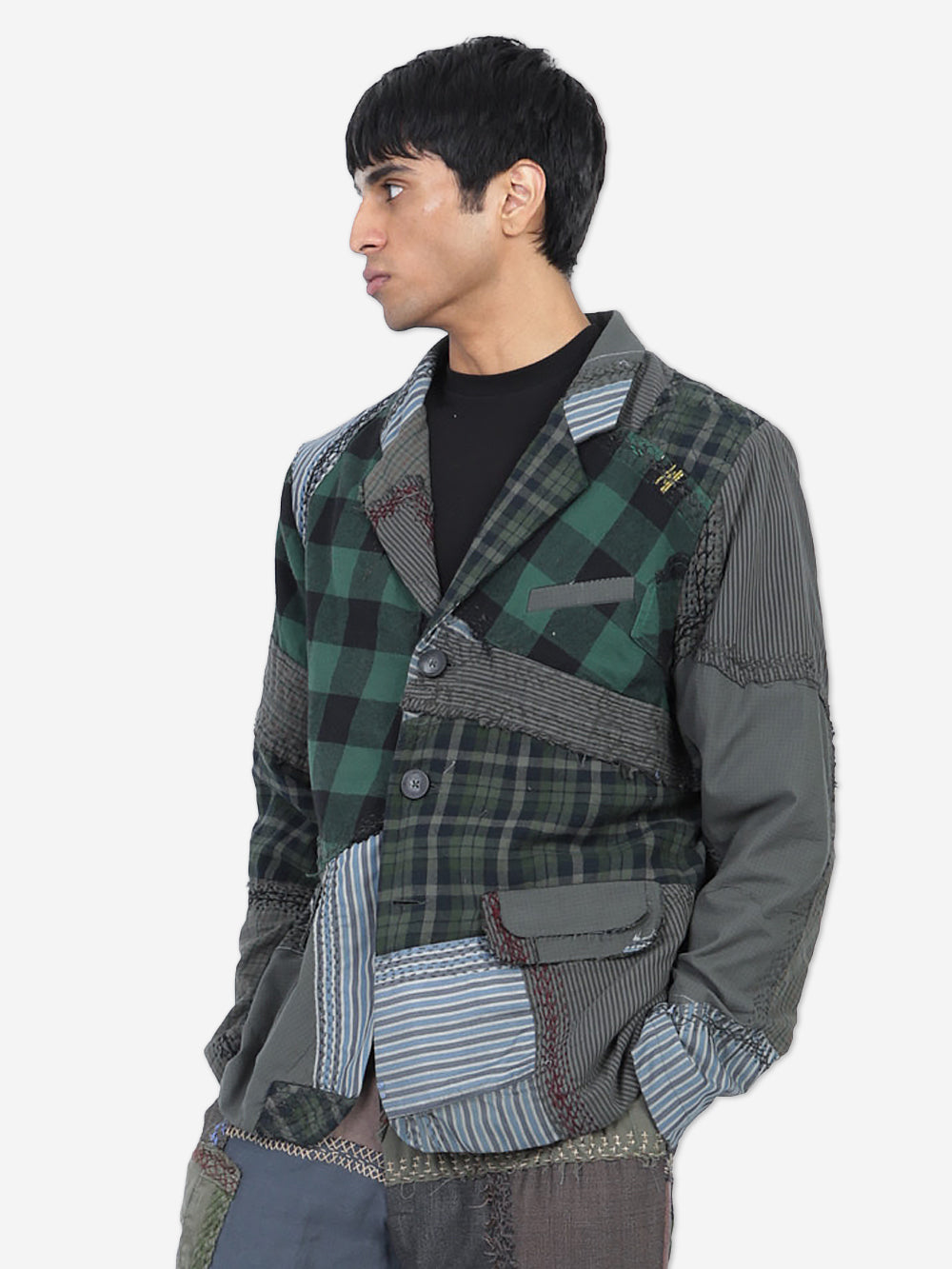 Vintage Shirting Repatch Milo Blazer