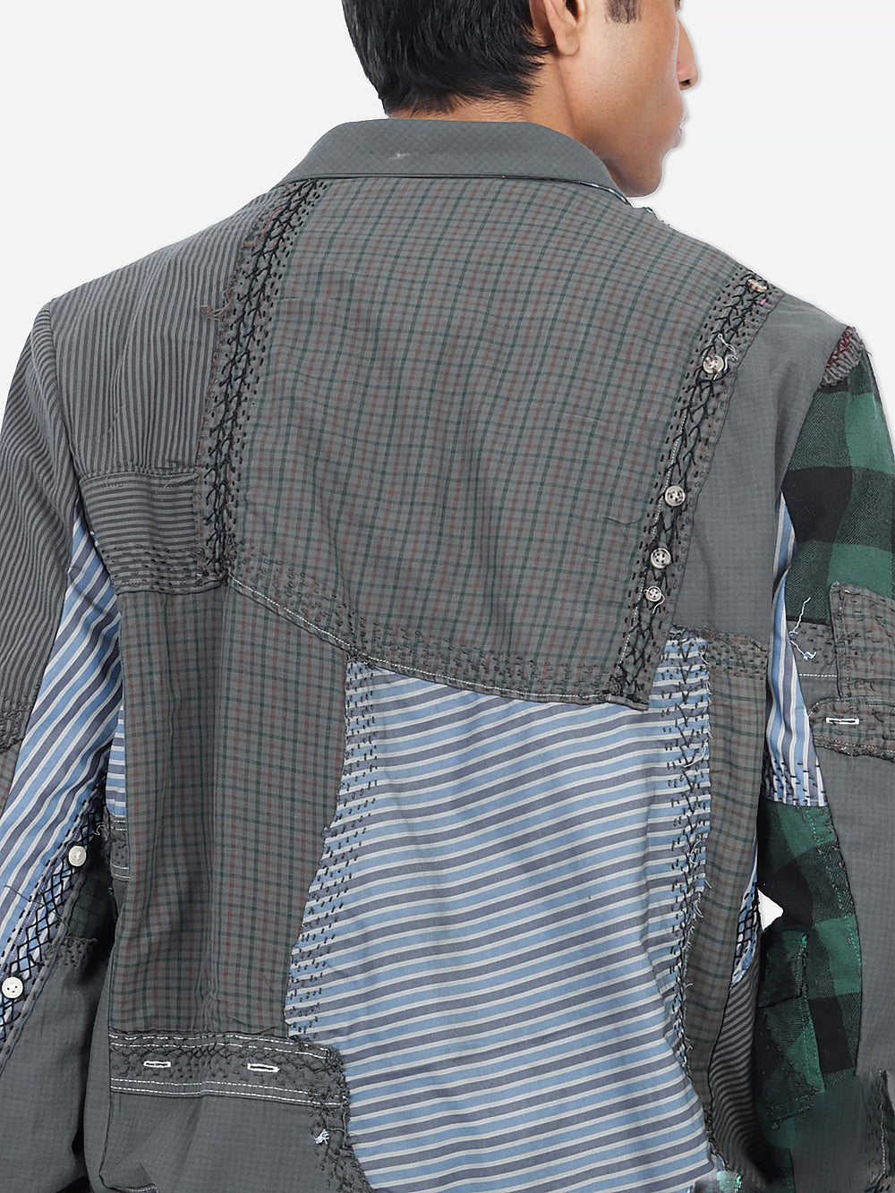 Vintage Shirting Repatch Milo Blazer