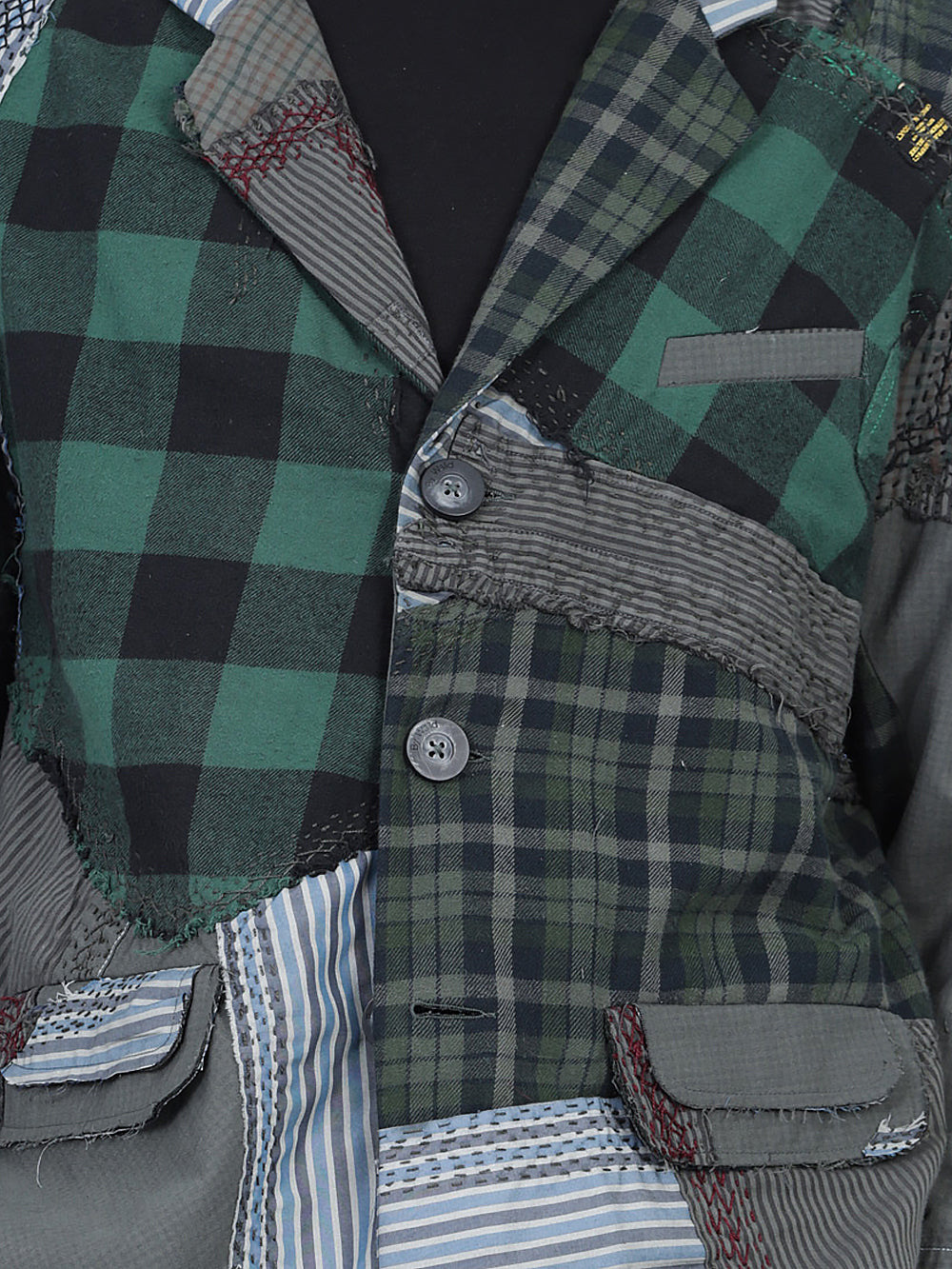 Vintage Shirting Repatch Milo Blazer