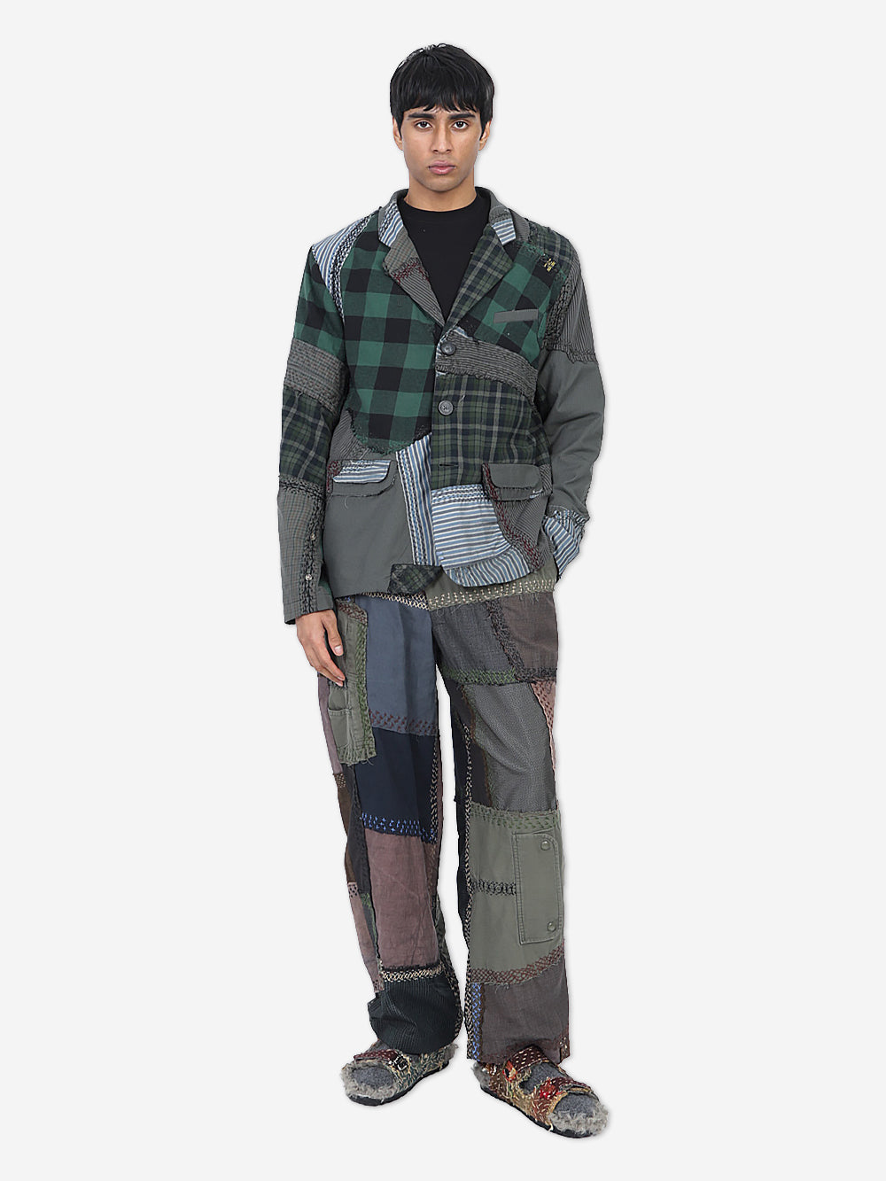Vintage Shirting Repatch Milo Blazer