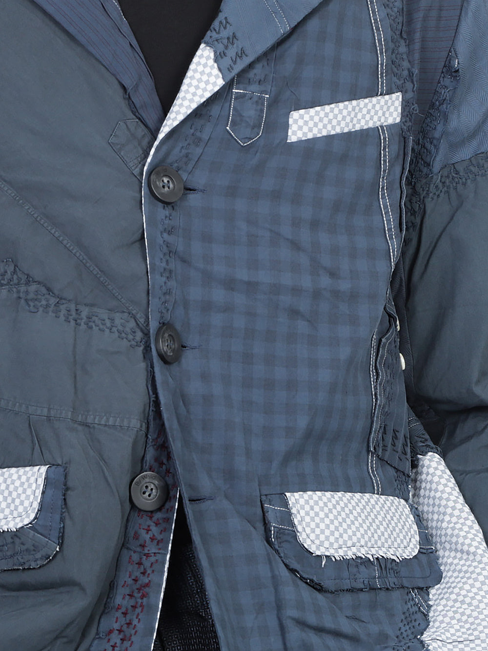 Vintage Shirting Repatch Milo Blazer