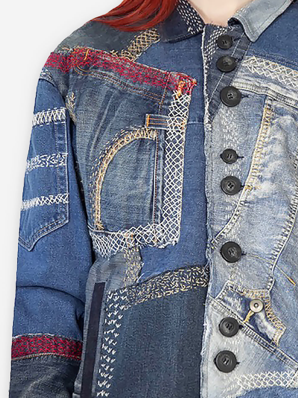 Vintage Denim Re-Patch Roy Jacket