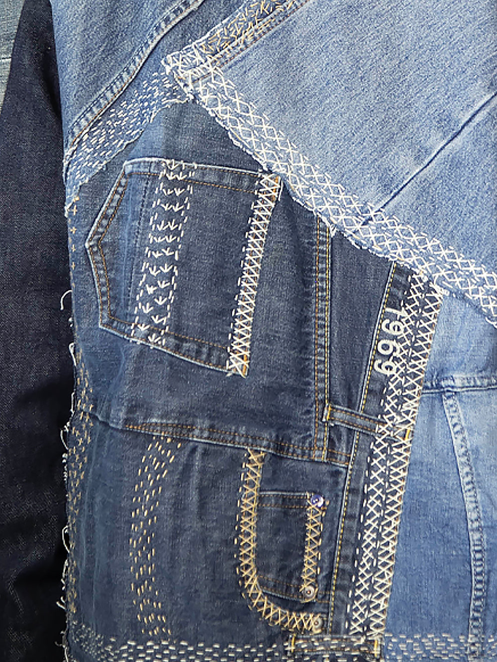 Vintage Denim Re-Patch Milton Jacket