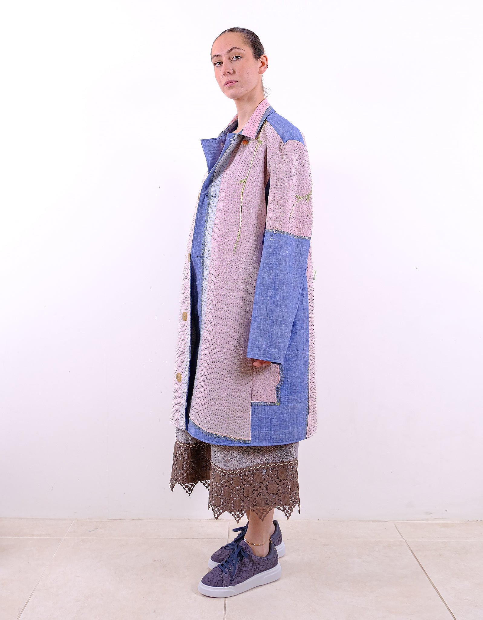1920s Embroidered Kimono Rufus Coat