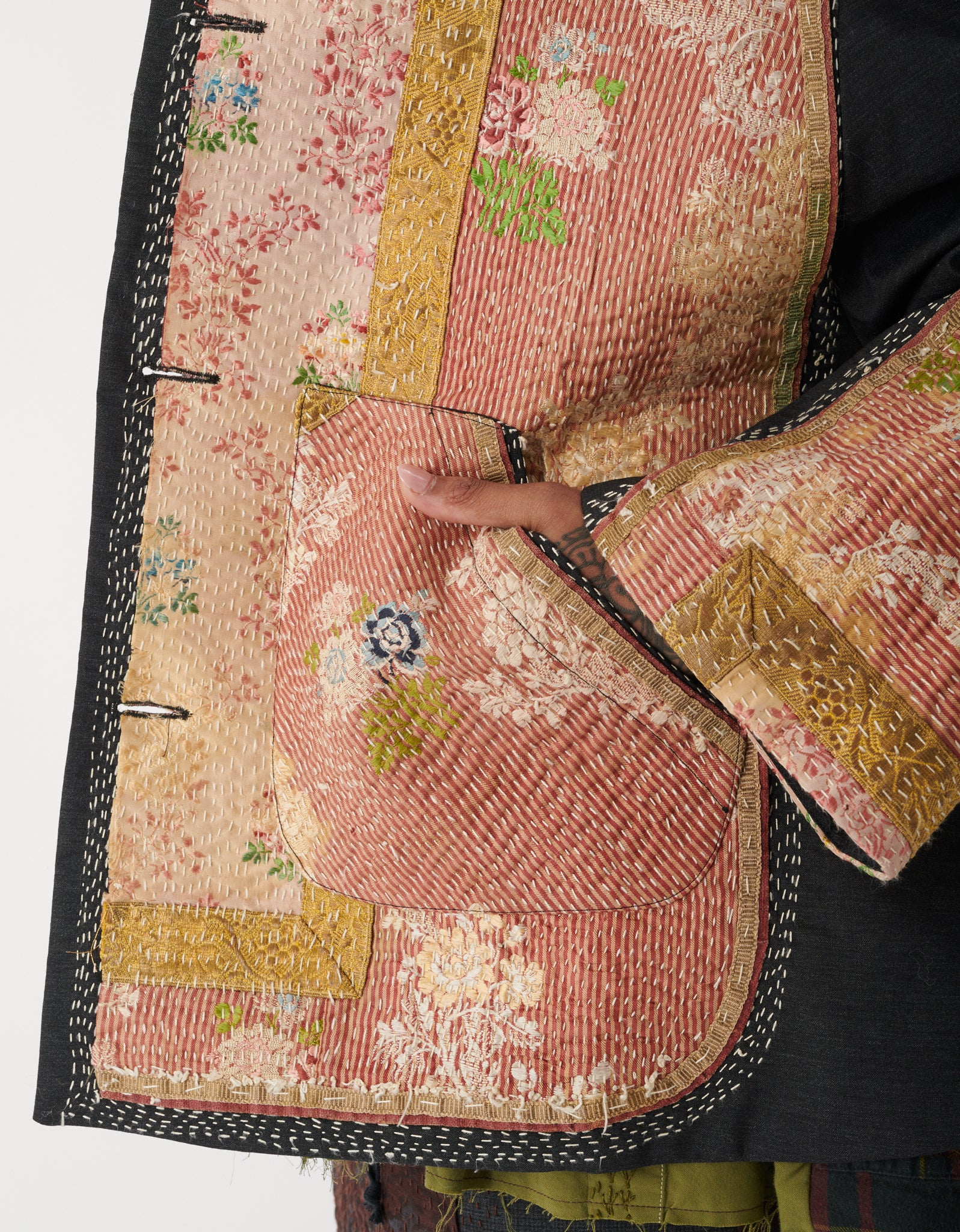 18th Century Silk Embroidered Samantha Jacket