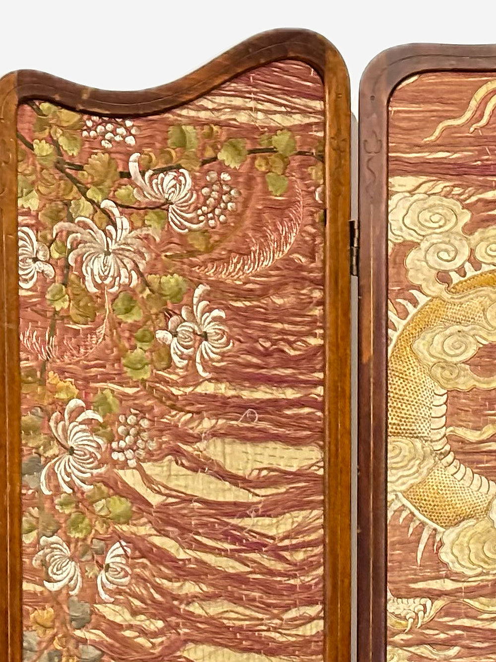 19th Century Qing Dynasty Embroidery Screen | 001