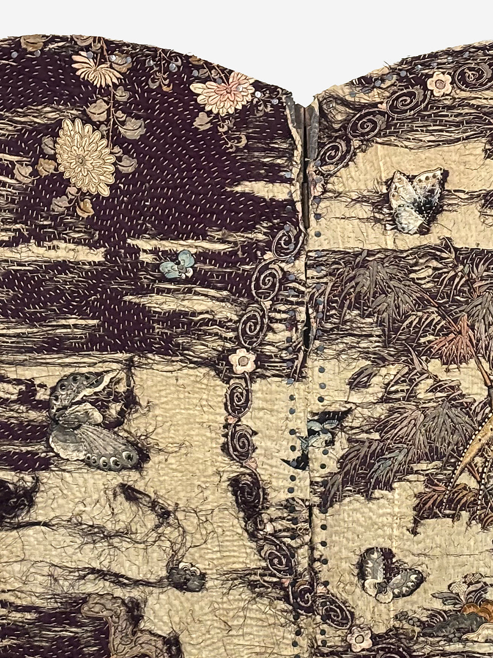 19th Century Qing Dynasty Embroidery Screen | 002